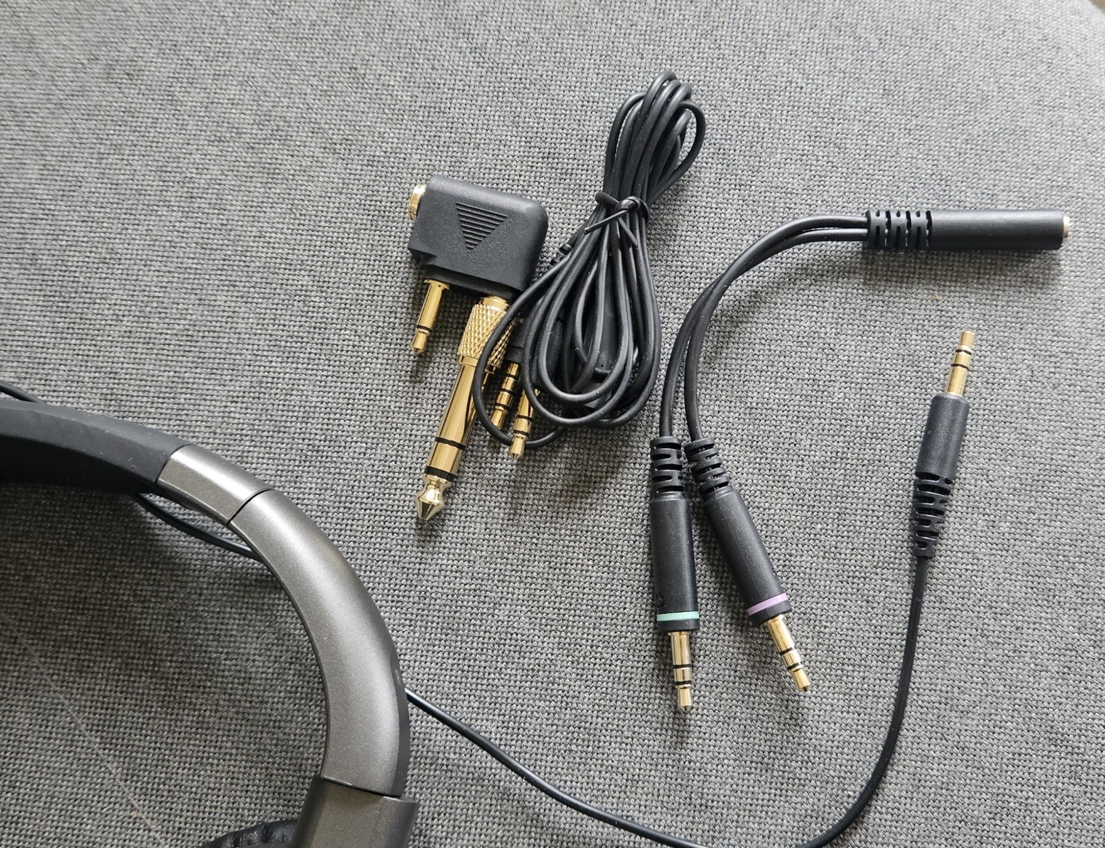 Monoprice Black Active Noise Cancelling Over-Ear Headphones