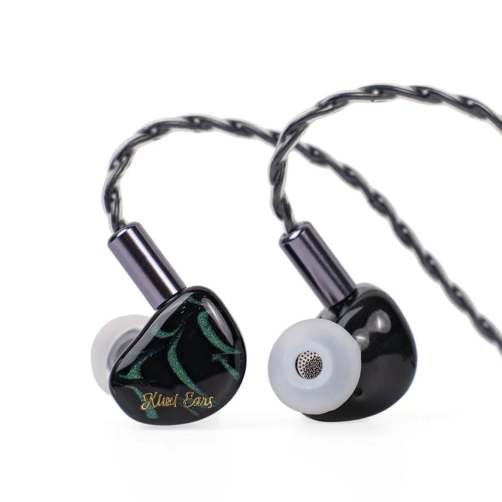 Kiwi Ears Cadenza 10mm Beryllium Dynamic Driver IEM 3D Printed 0.78 2-Pin 3.5mm