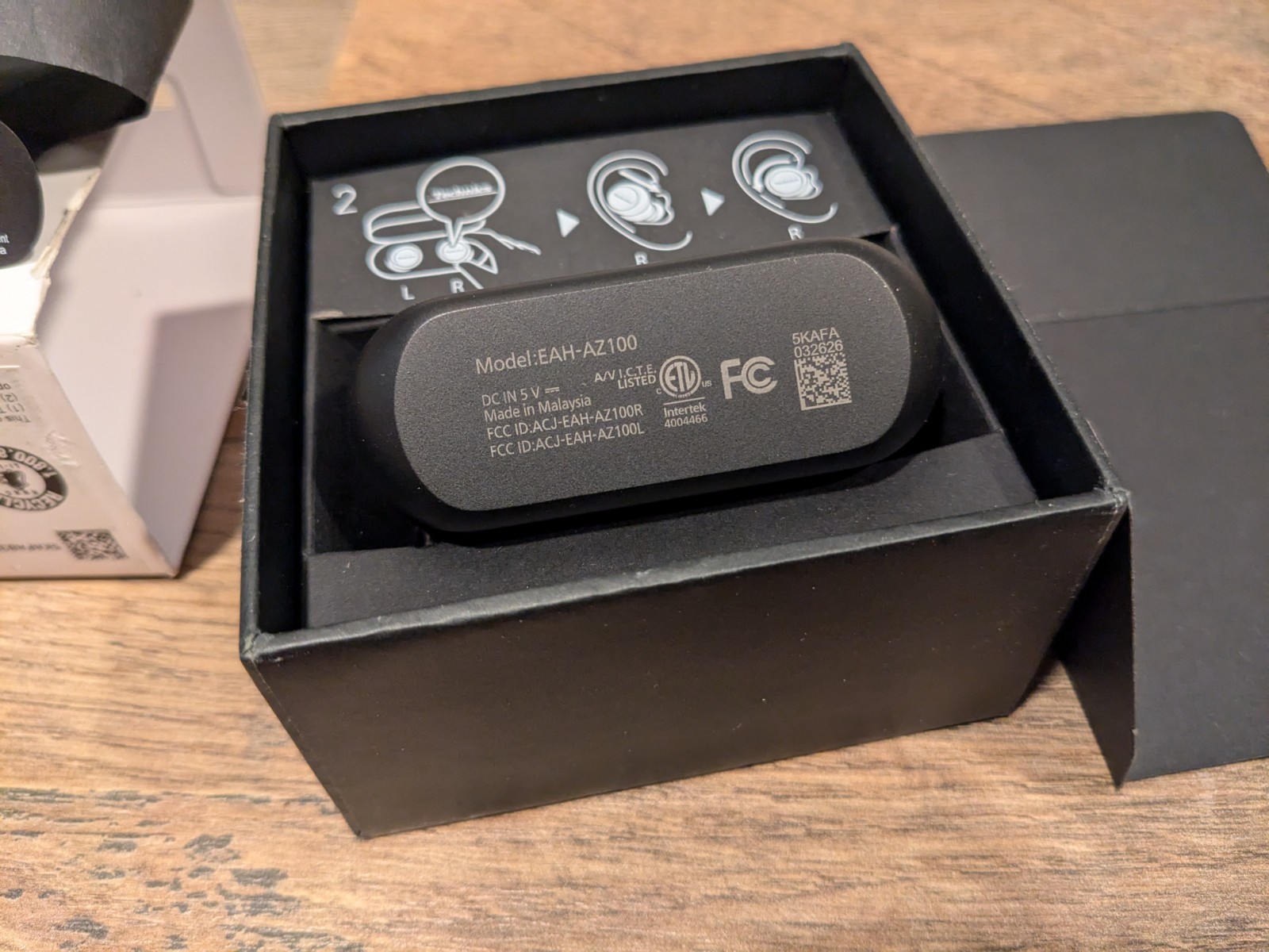 Technics EAH-AZ100 True Wireless Bluetooth Earbuds/ANC/3-Multipoint/10-hr🔋Black