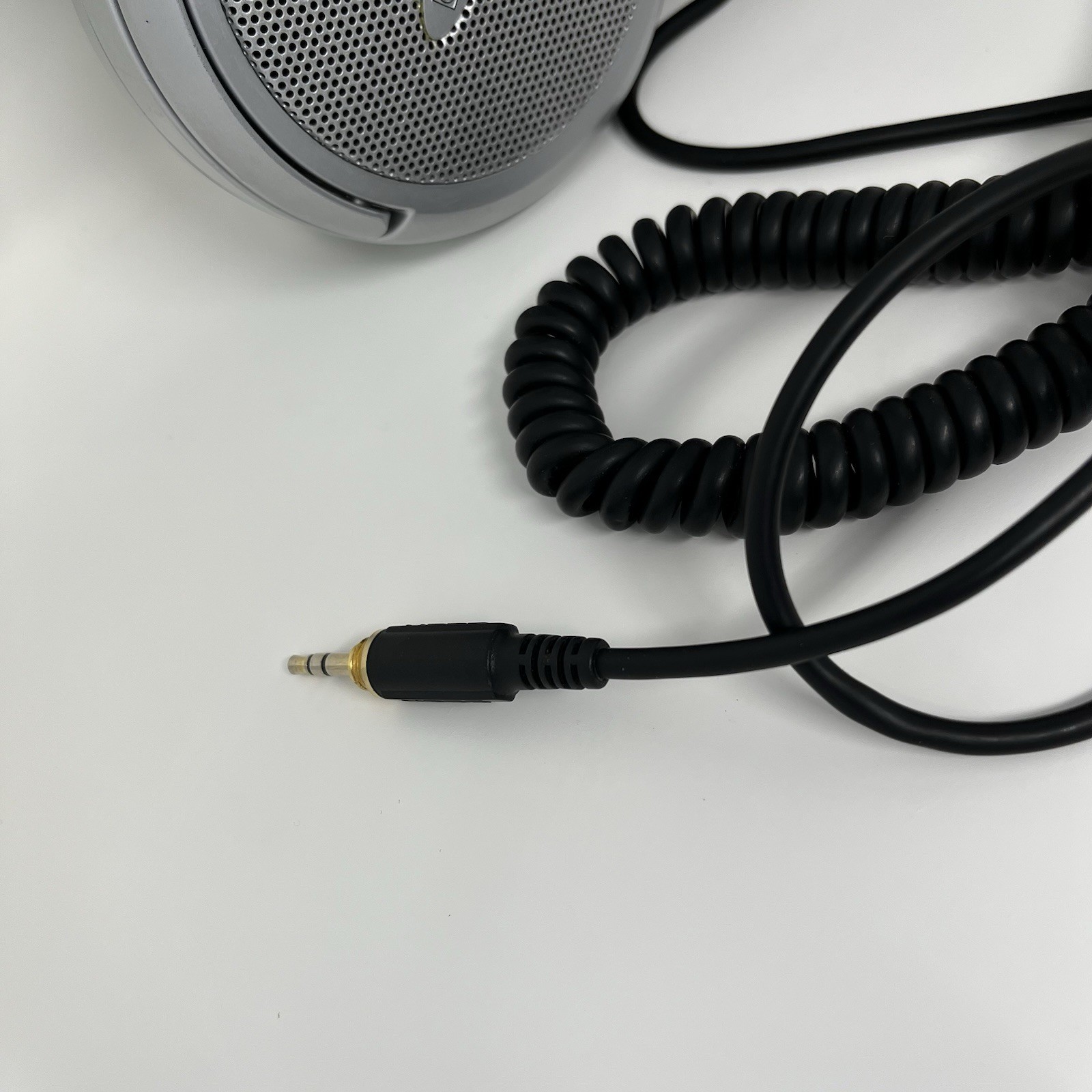 Koss Pro4AAAT Professional Studio Headphones Silver Wired Coiled Cable 3.5mm