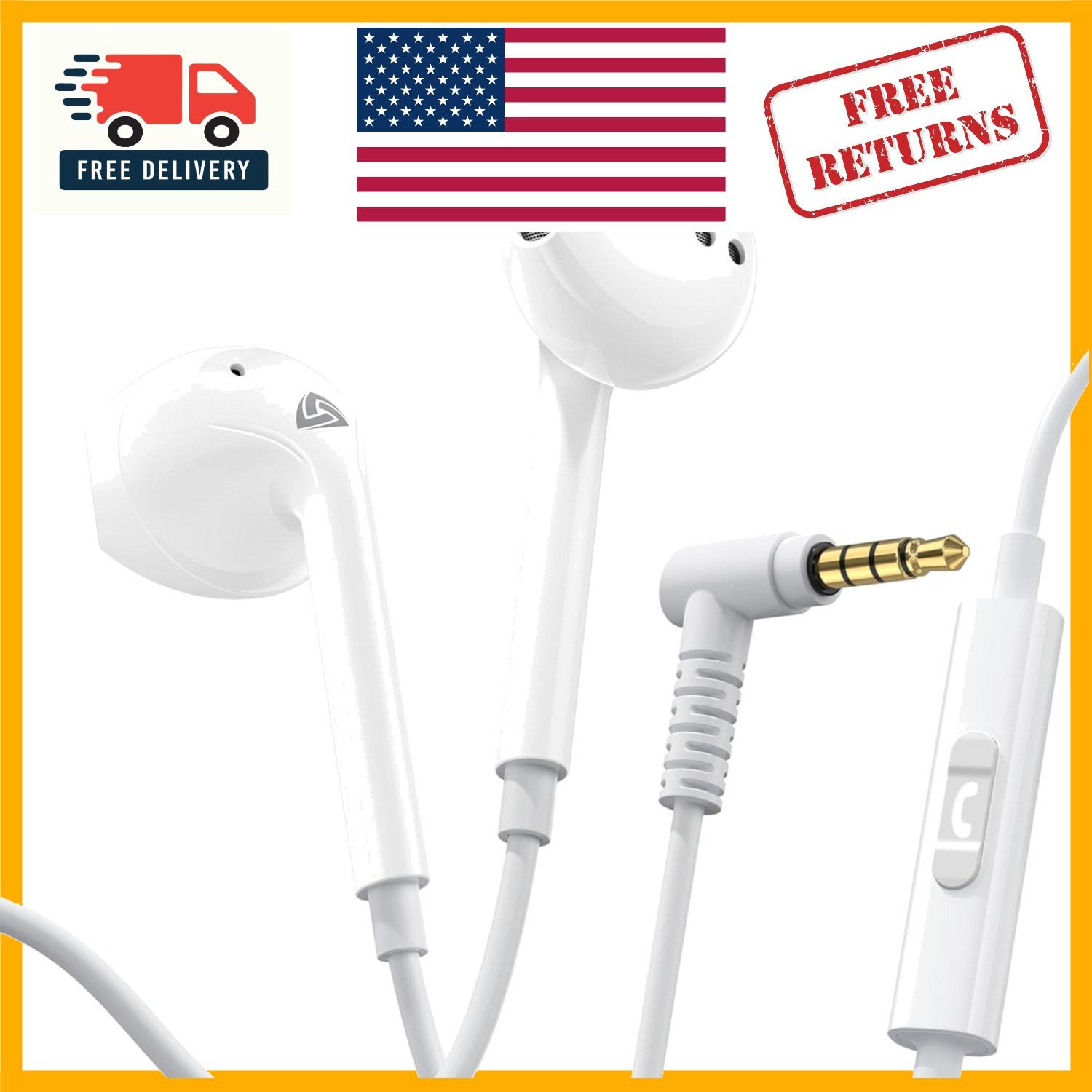 Stylish Zenith Wired Earbuds – Sound Isolating In-Ear Headphones for All Devices