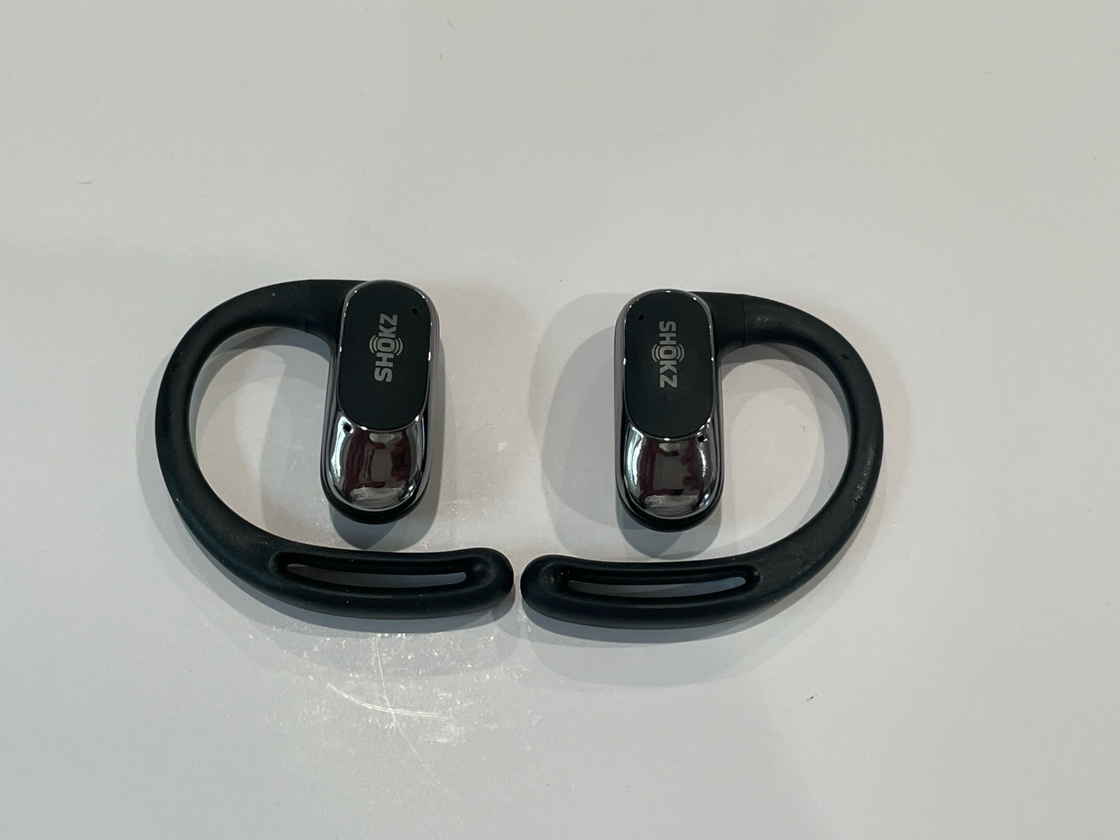 Shokz OpenFit Air Open-Ear Earbuds T511 Black – No Case – (Bad Left Side) – READ