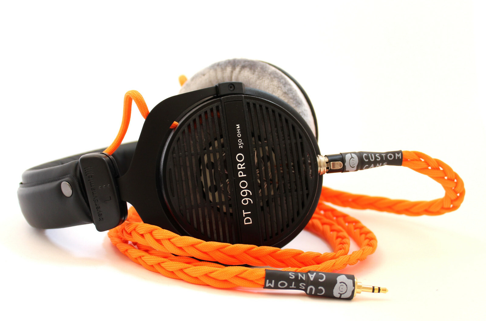 Uber Beyerdynamic DT990 Pro Detachable Stereo litz cable & modded drivers 250Ω