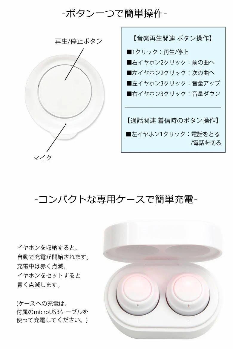 pickles the frog True Wireless Stereo Earbuds MPI-22A Bluetooth ABS JAPAN NEW