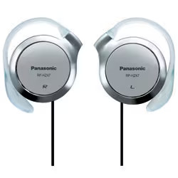 Panasonic Stereo Headphones Silver RP-HZ47-S 9.9mm Thin and Lightweight Model