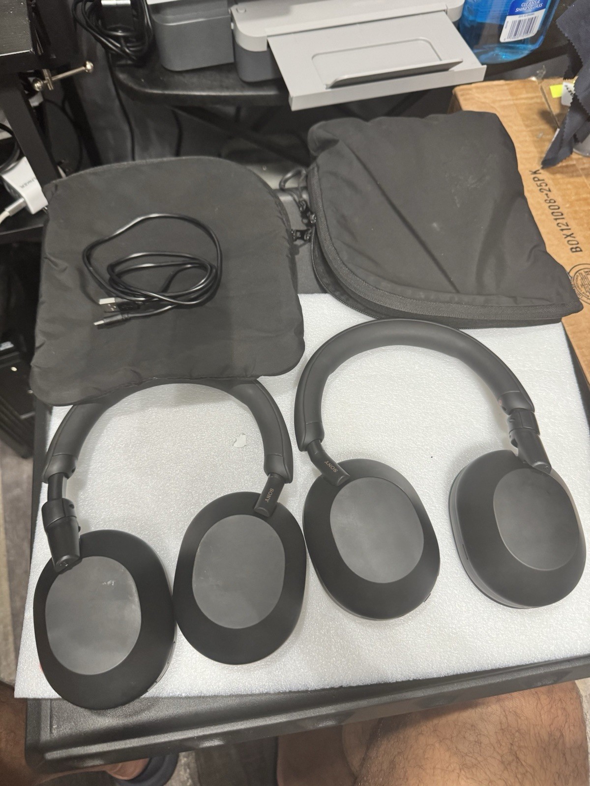 Sony WH-1000XM5SA Wireless Noise-Canceling Headphones | Bluetooth | Black