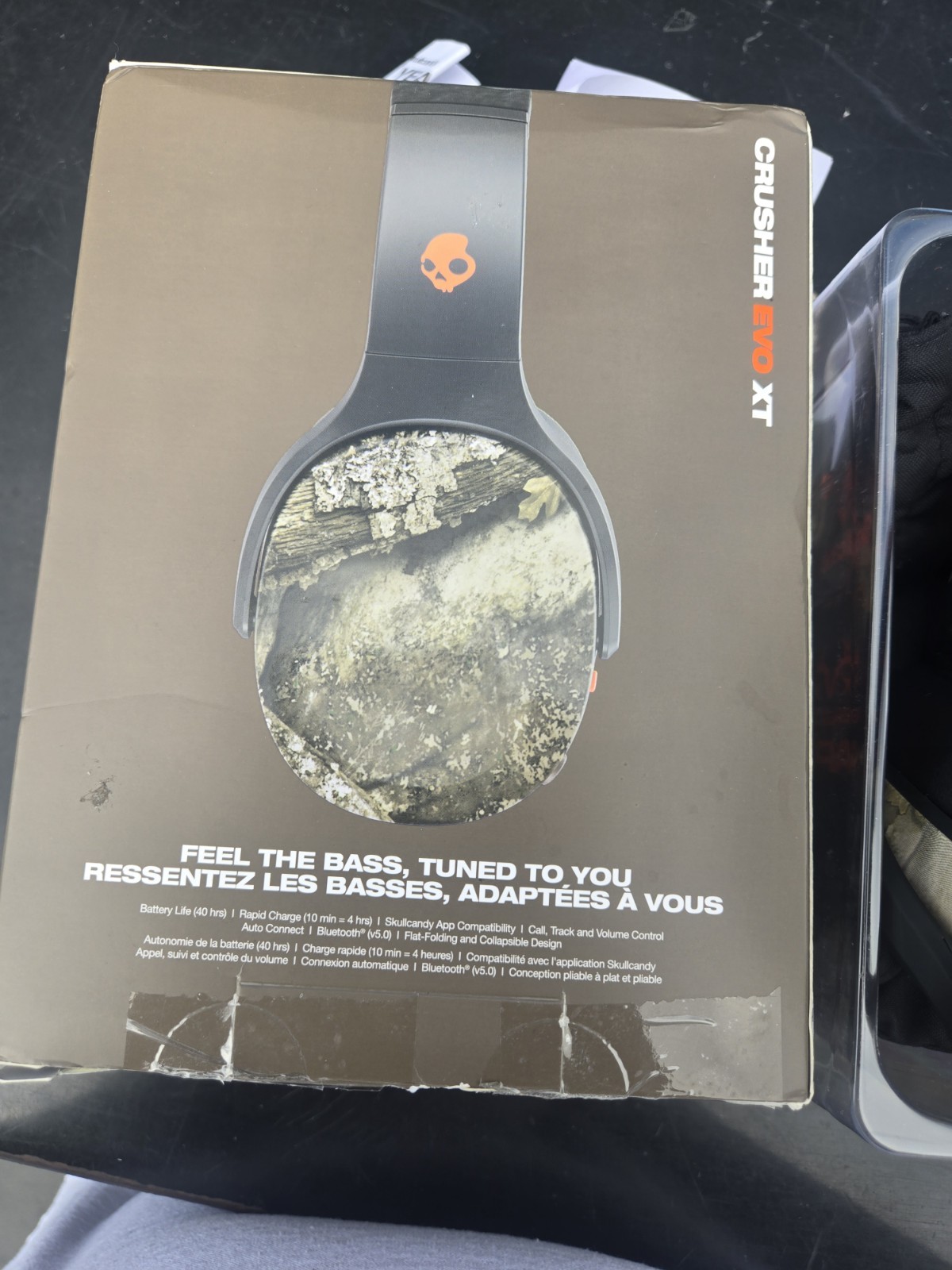 Skullcandy S6EVW-T012 Crusher Evo XT Wireless over-Ear Headphones REAL TREE