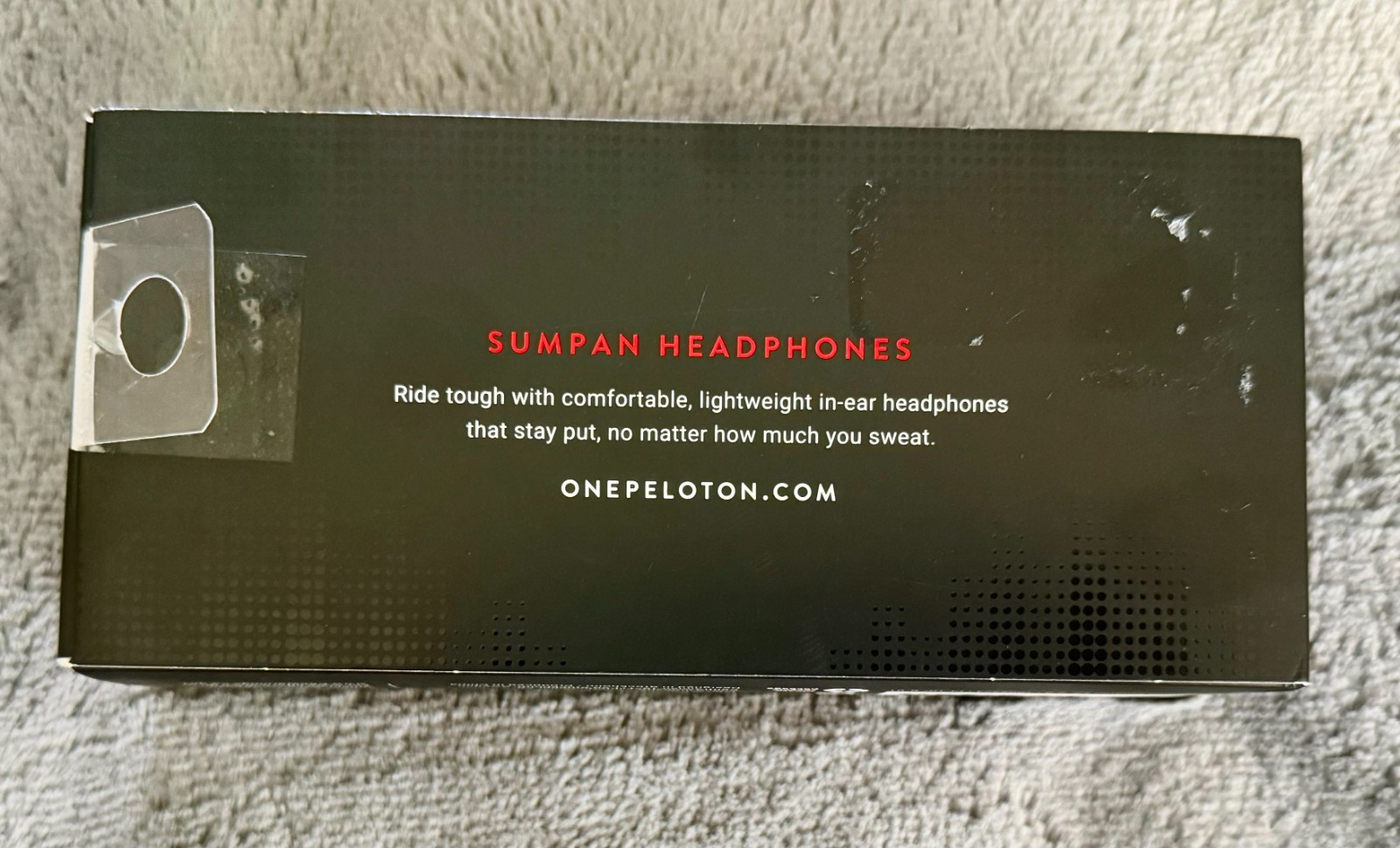 NEW in Box Peloton X Urbanears Sumpan sweat proof slim Headphones Earbuds