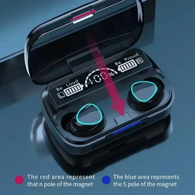 M10 Wireless Bluetooth Earbuds – Waterproof Sport Headphones TWS