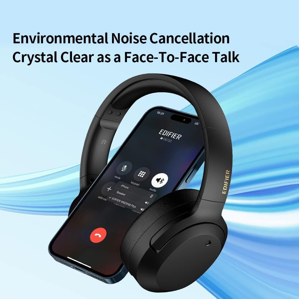 Edifier W820NB Plus Gen 2 Wireless Over-Ear Noise Cancelling Headphone