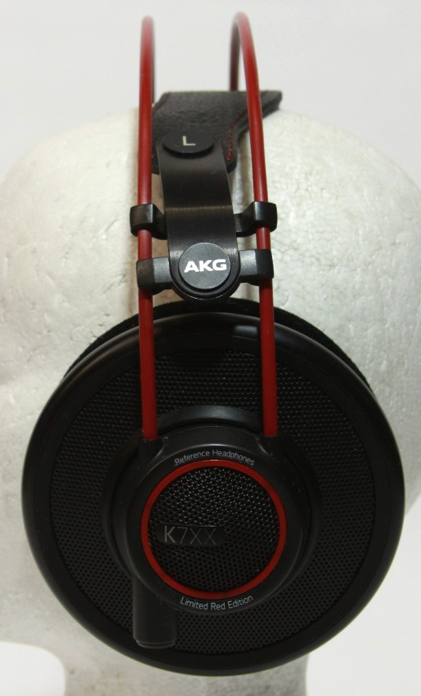 AKG K7XX Limited Edition Reference Headphones Black Over Ear Untested Repair