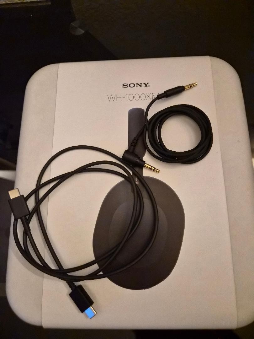 Sony WH-1000XM5 Wireless Noise Canceling Headphones- Black- Bluetooth/USB-ANC