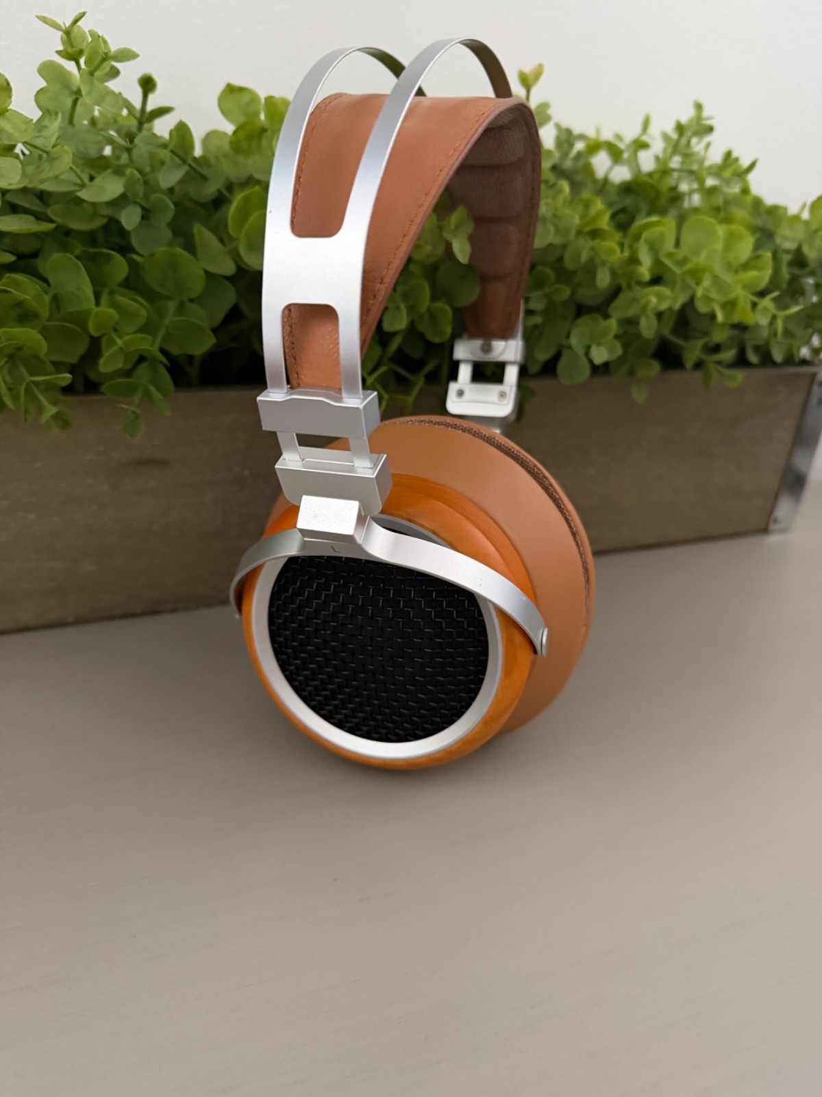 Sivga Luan Hi-Fi Open Back Over Ear Headphones Brown