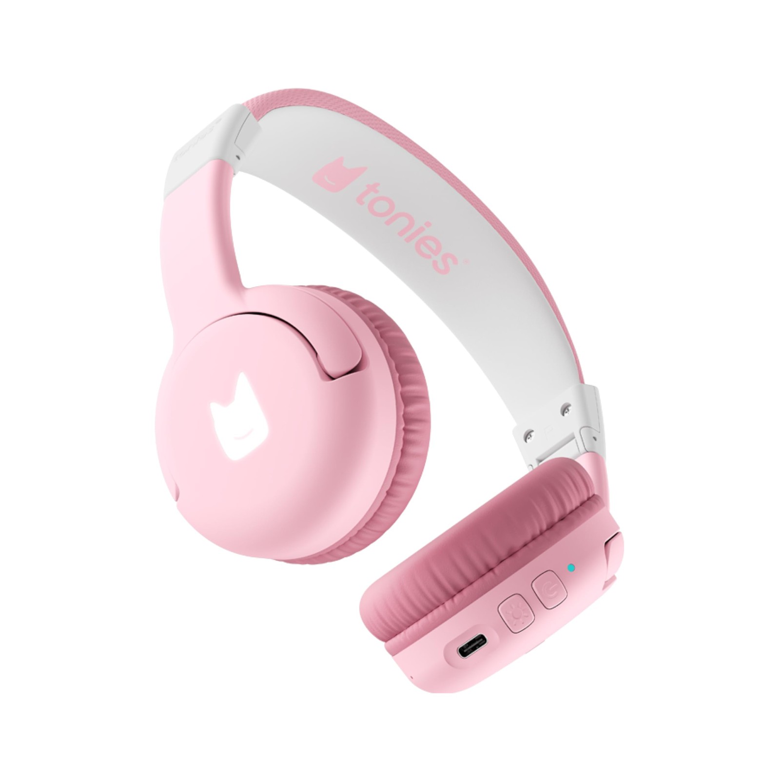 Tonies Bluetooth Headphones for Toniebox 2 – Cloud Pink Small,
