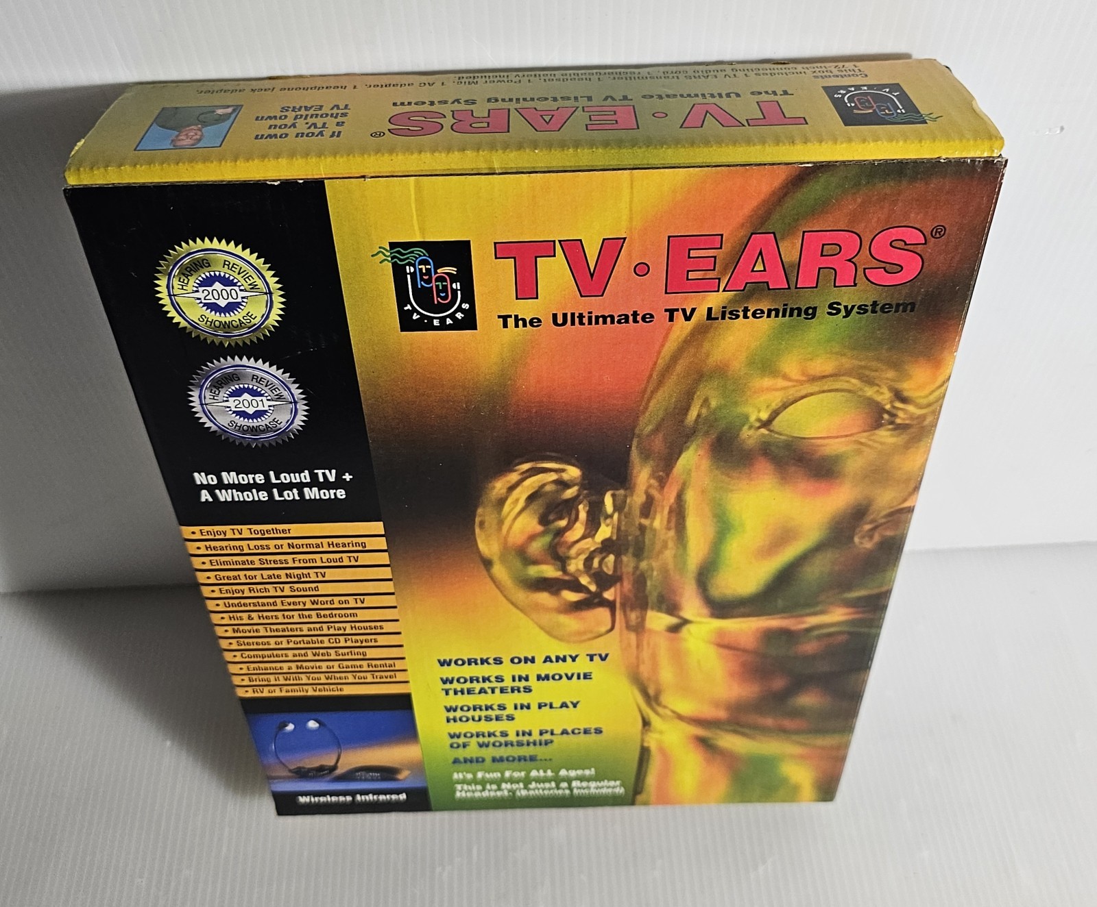 TV EARS, The Ultimate TV Listening System, Wireless Headset FOR PARTS OR REPAIR