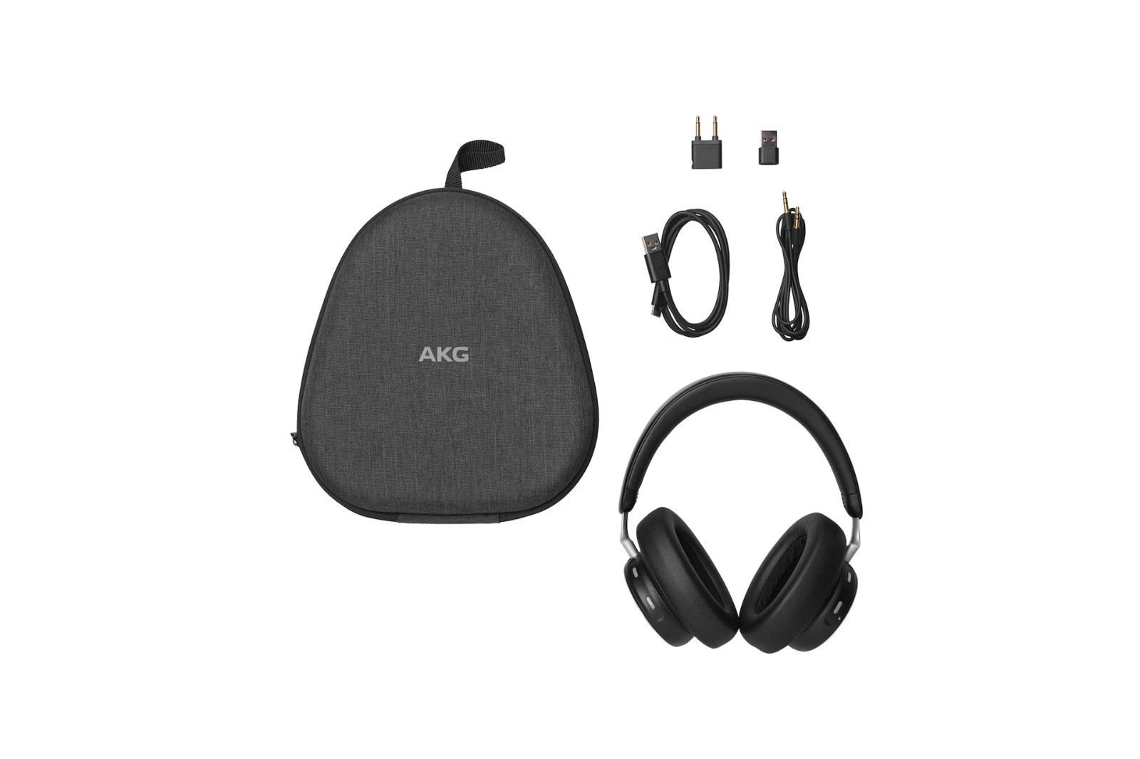 NEW Harman AKG N9 Hybrid Over-Ear Noise Cancelling Wireless Headphones 2.4GHz