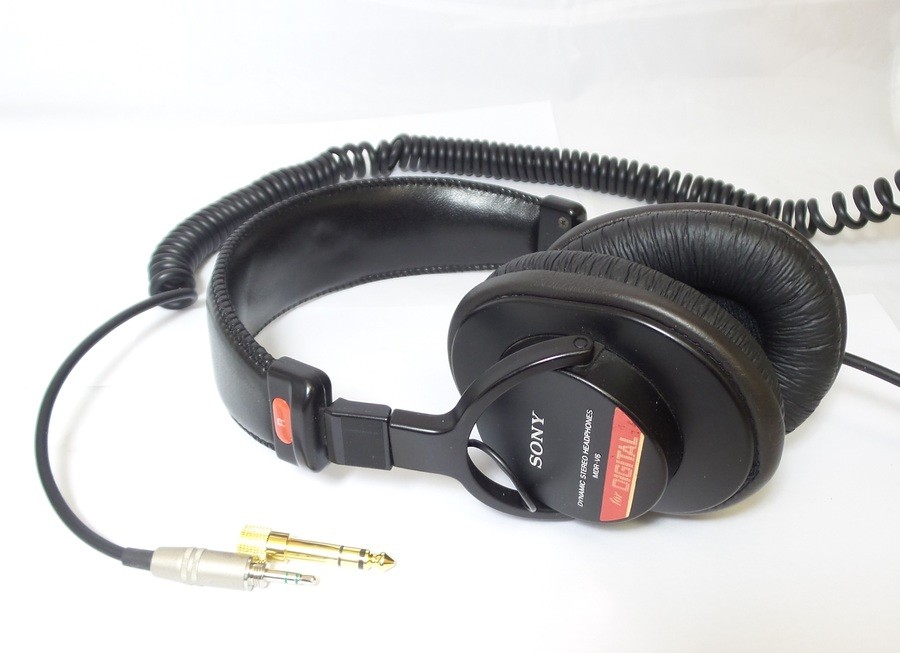 Sony MDR-V6 Monitor Series Headphones CCAW Voice Coil