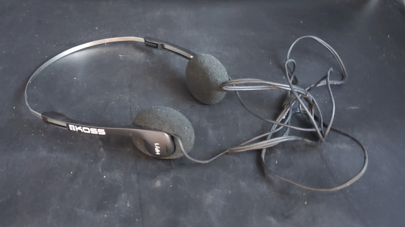 VTG 1980-1990’s Koss HP/1 Portable Lightweight Stereo Headphones Work Great