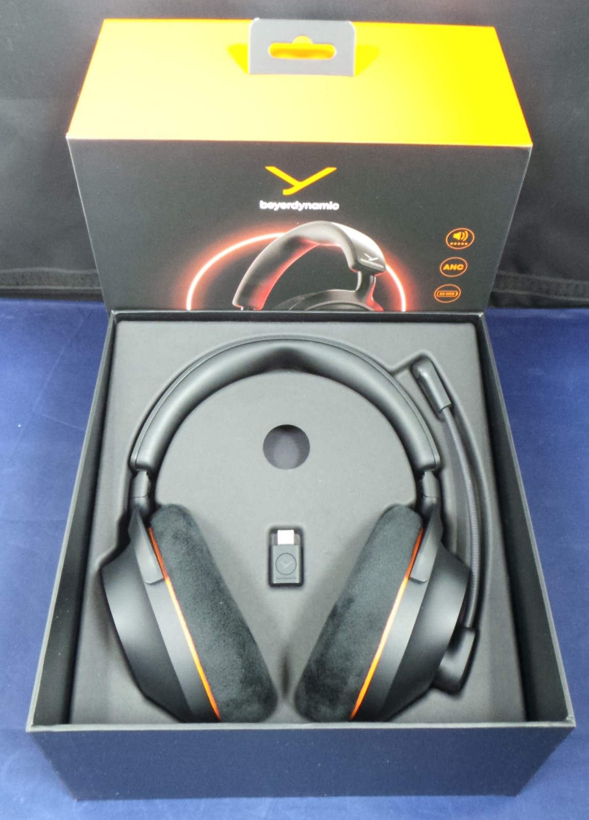 Beyerdynamic MMX 230 Wireless Gaming Headset Noise Cancelling Velour Earpads NEW