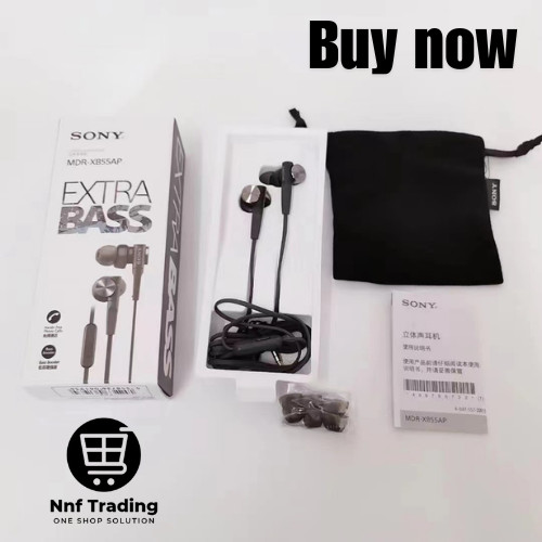 SONY MDR-XB55AP Premium In-Ear Extra Bass Headphones Stereo Earphones