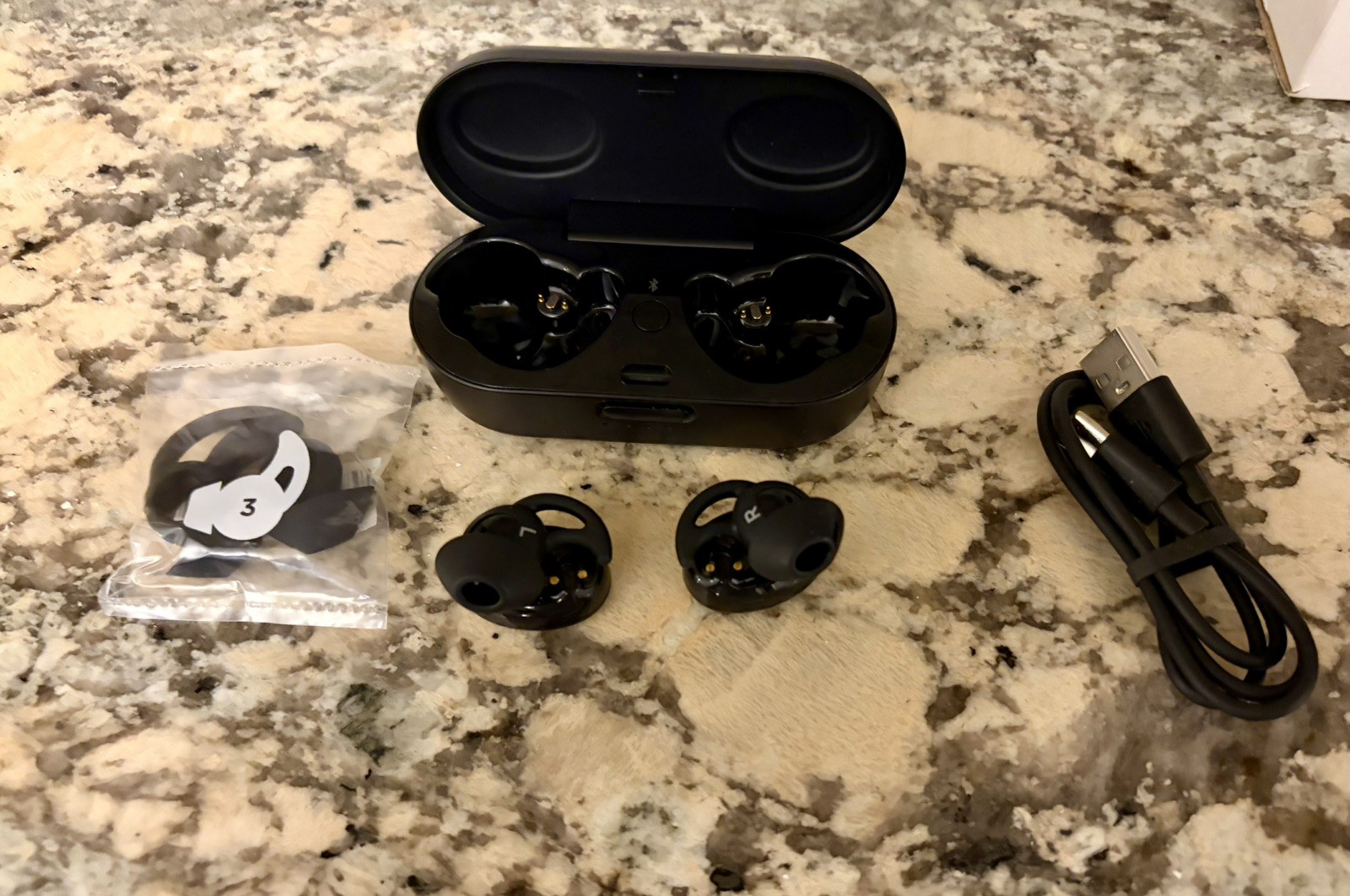 Bose Sport Earbuds Wireless Earphones Bluetooth Black