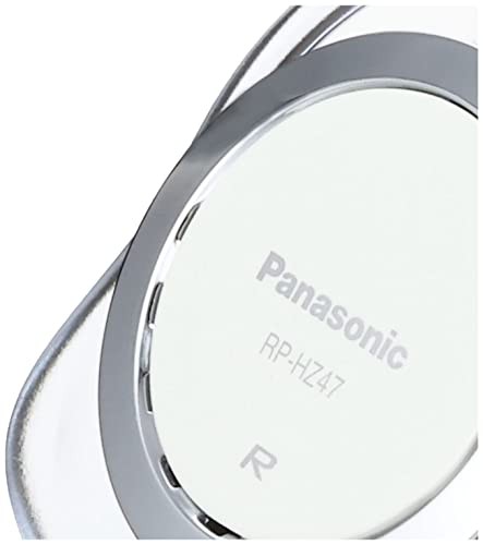 Panasonic RP-HZ47-W Clip-on Headphones White Ultra-Slim Wired Japan New