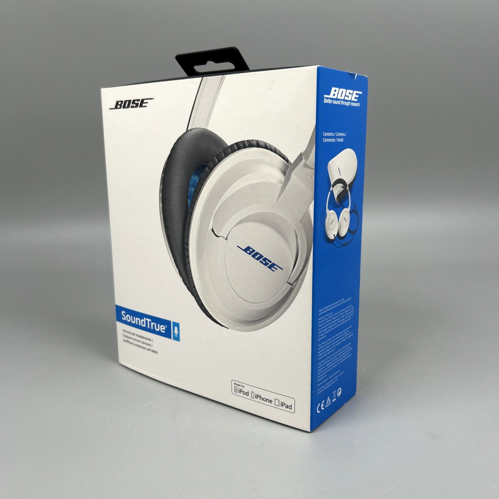 Bose SoundTrue Around-Ear AE Wired Headphones White 626238-0020 – New Open Box