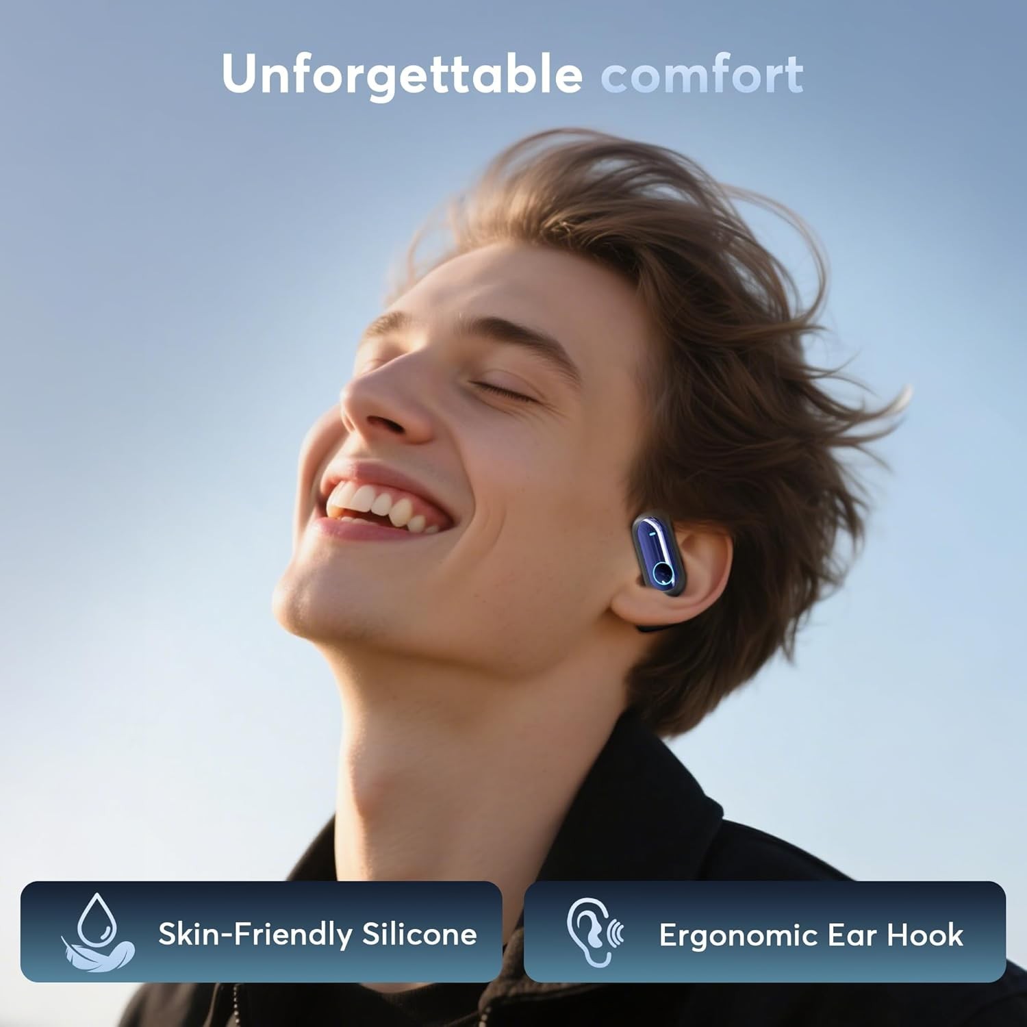 NEW SEALED MOZC 168 Languages AI Live Translation Earbuds, 4-in-1 Smart Mode