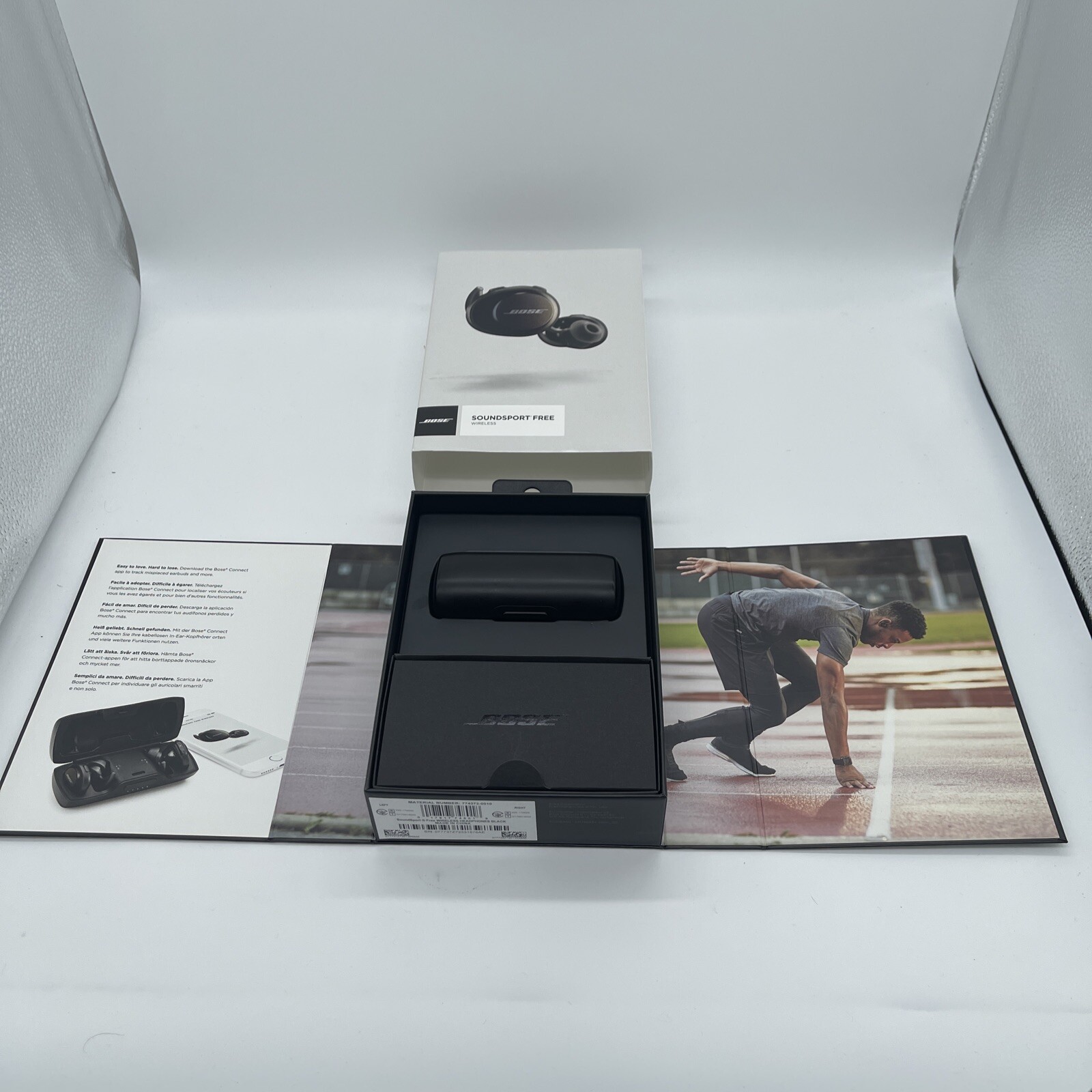 Bose SoundSport Free Wireless Earbuds Sweatproof Bluetooth Headphones- For Parts