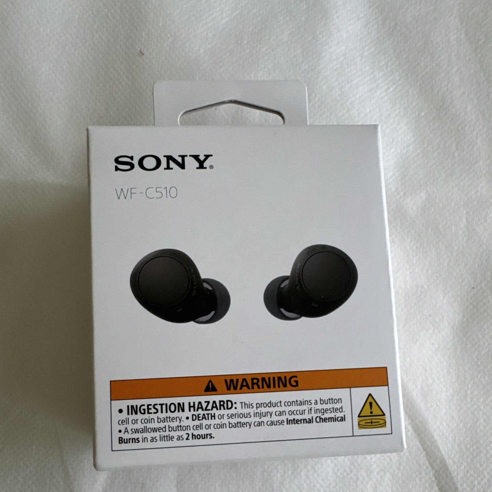 Sony WF-C510 Bluetooth Wireless Stereo In-Ear Earbuds IPX4 Ambient Black