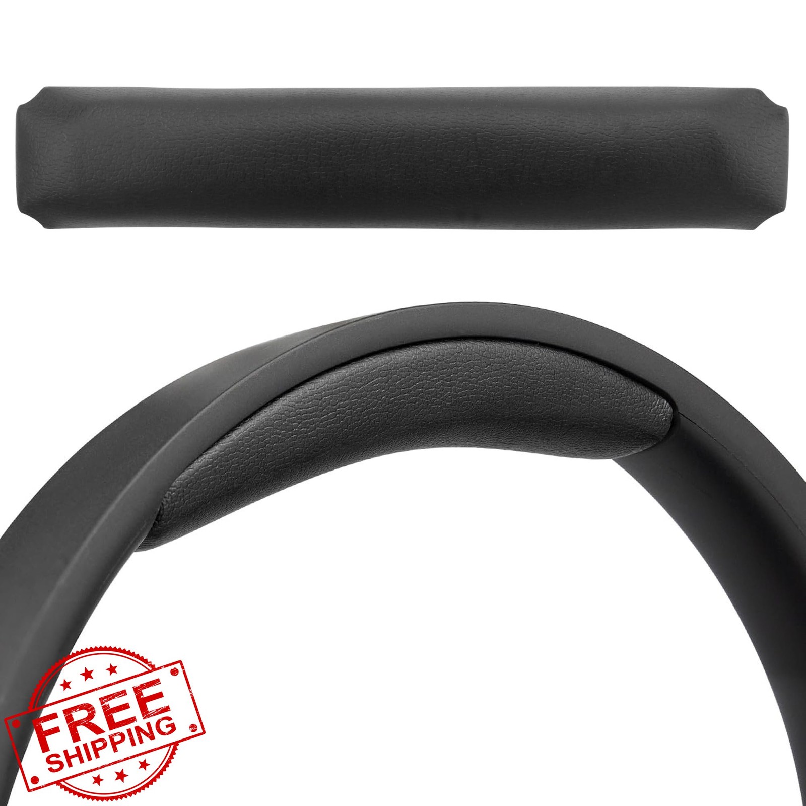 JBL Tune 750BTNC Headband Pad Black Protein Leather Cover