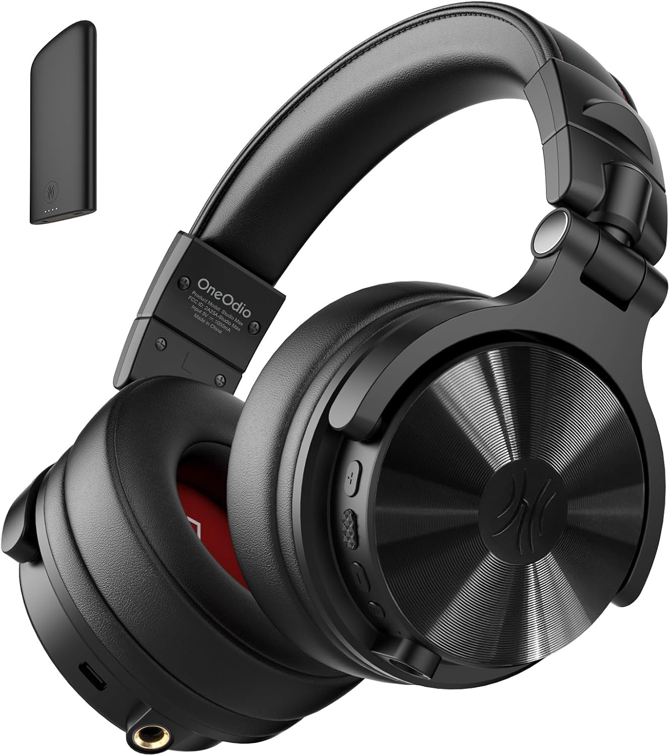 Studio Max Low-Latency Wireless DJ Headphones, 120H Playtime, Hi-Res Audio