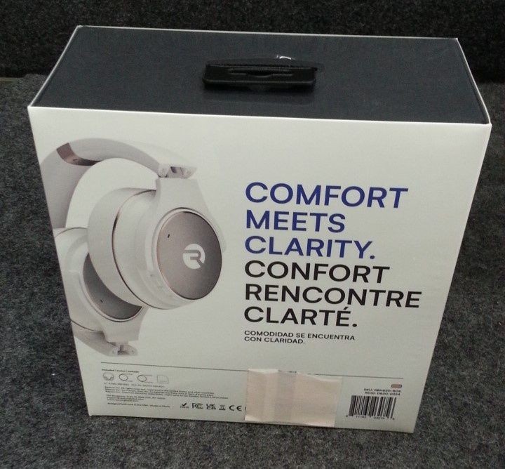 RAYCON RBH820-ROS Noise-Canceling Wireless Over-Ear Headphones Rose Gold