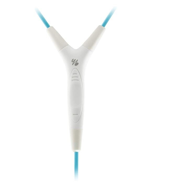 Yurbuds FOCUS 400 Wired Sports in ear headphones- Blue
