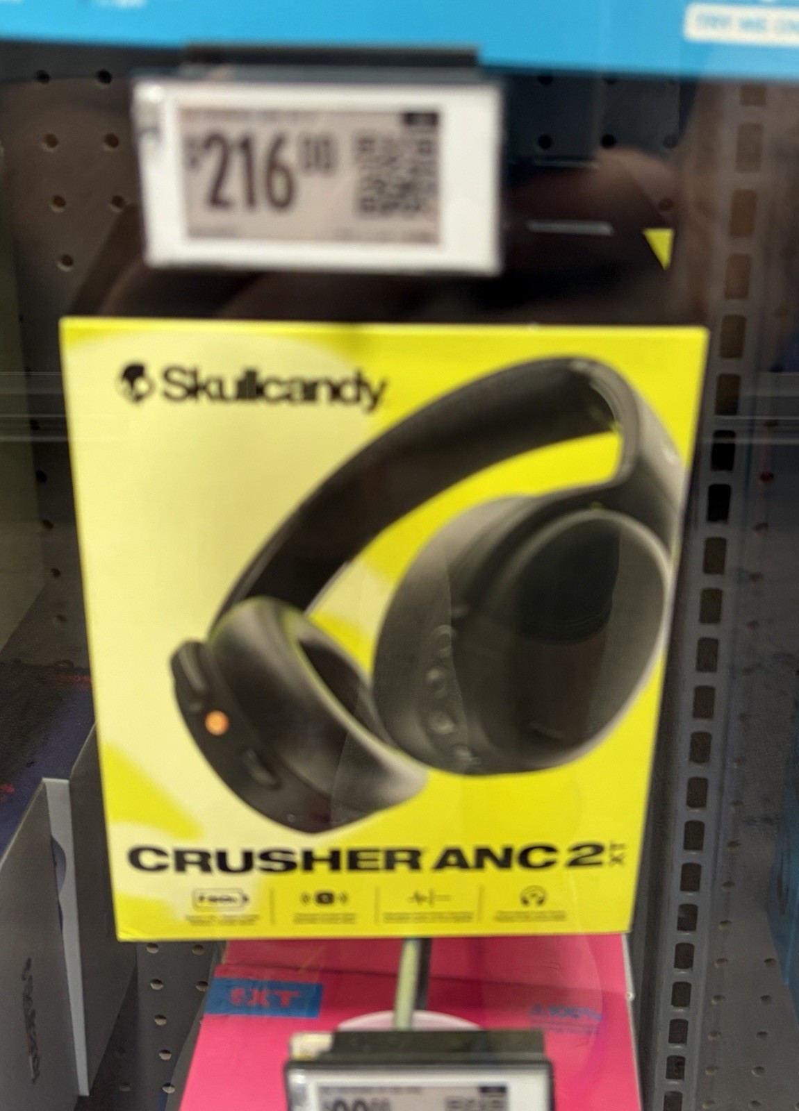 Skullcandy Crusher ANC2 Bluetooth Headphones in Preppy Blue, NEW (no Box)