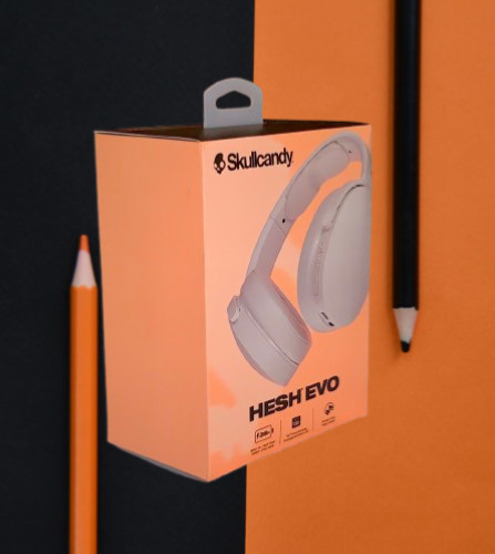 [Monster Energy] Skullcandy Hesh Evo Bluetooth Wireless Headphones – Bone Color