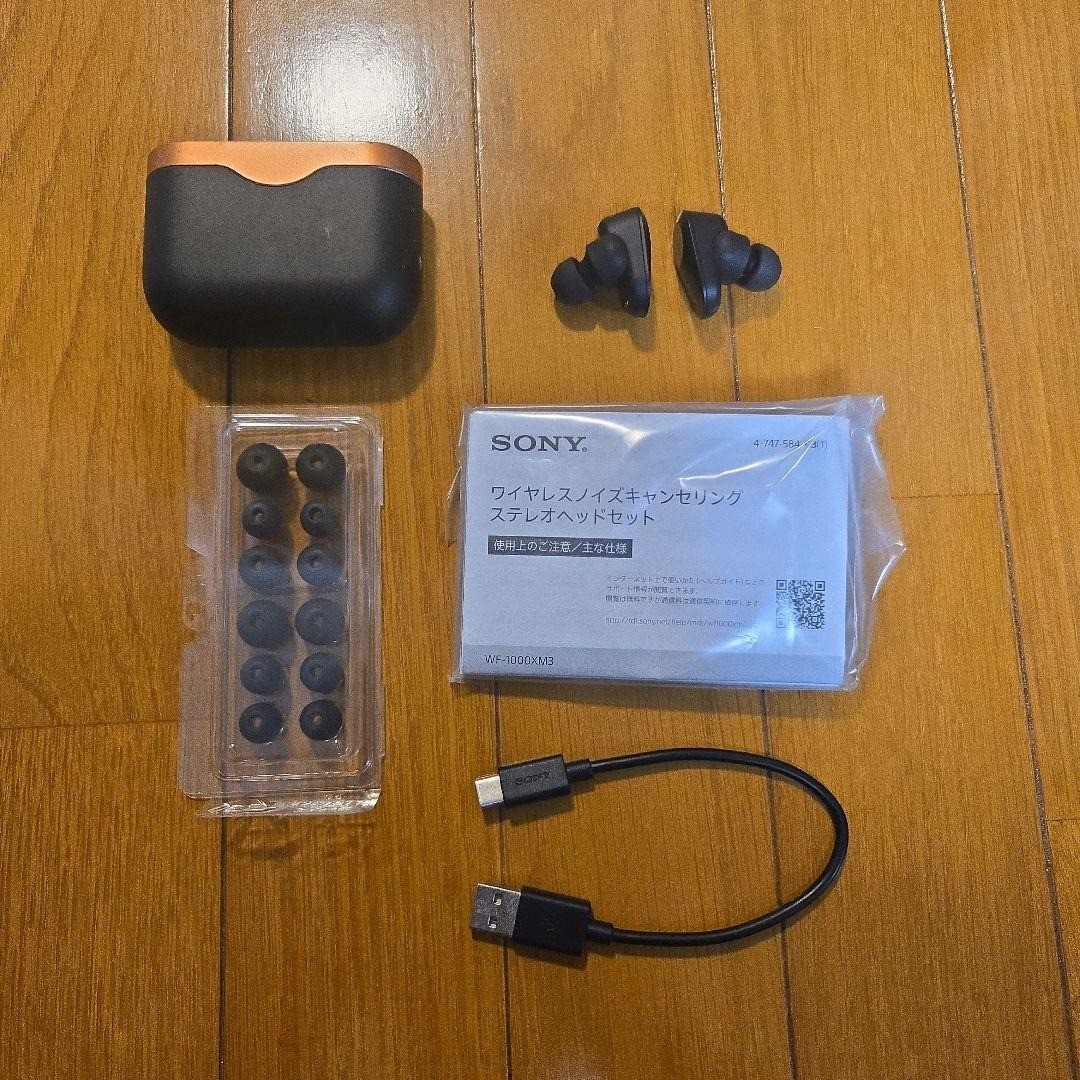 Sony WF-1000XM3 WF1000XM3 Wireless Noise Canceling Stereo Set Headphones Black