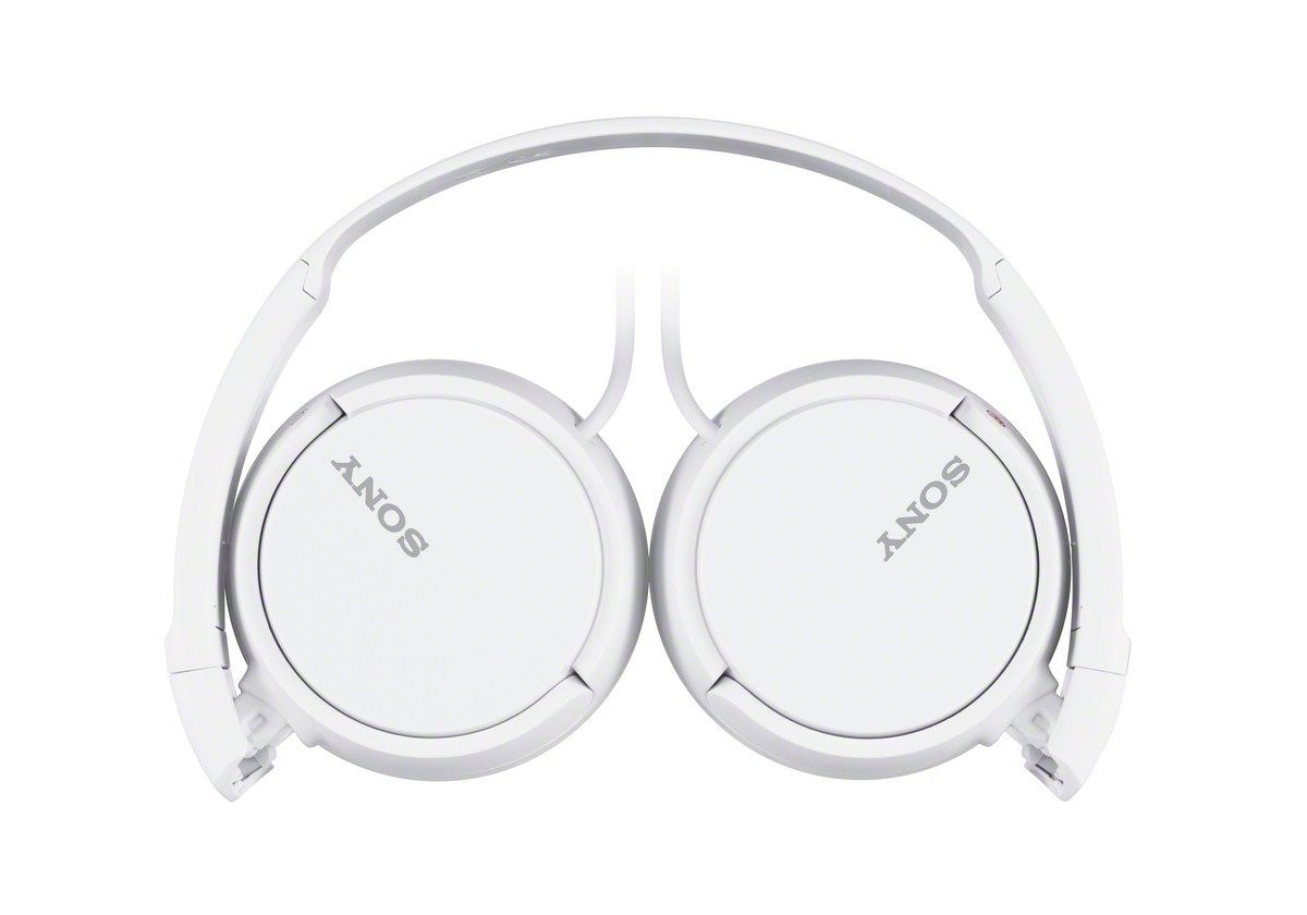Sony MDRZX110/WHI ZX Series Stereo Headphones 30mm Driver Unit (White)
