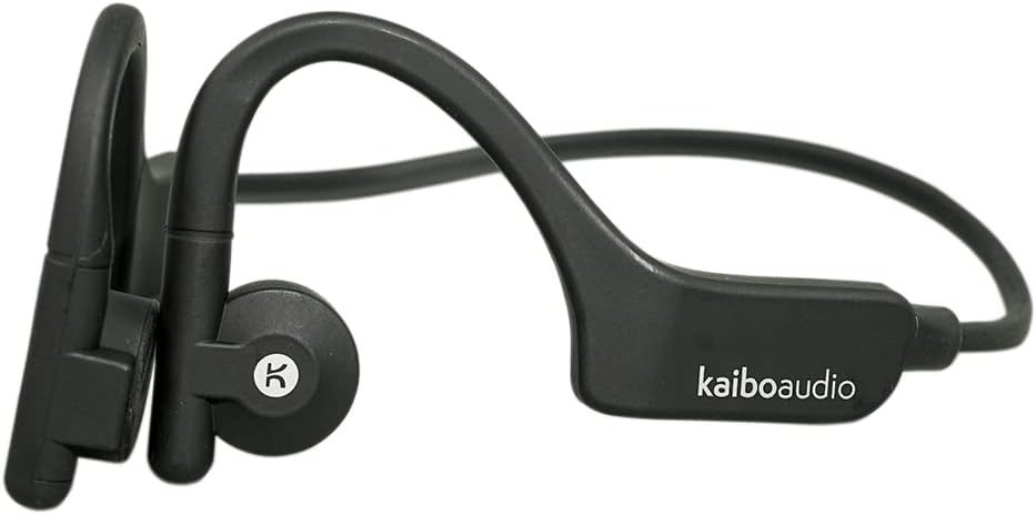 Kaibo Verse Plus Bone Conduction Headphones Multipoint Pairing Midnight Black
