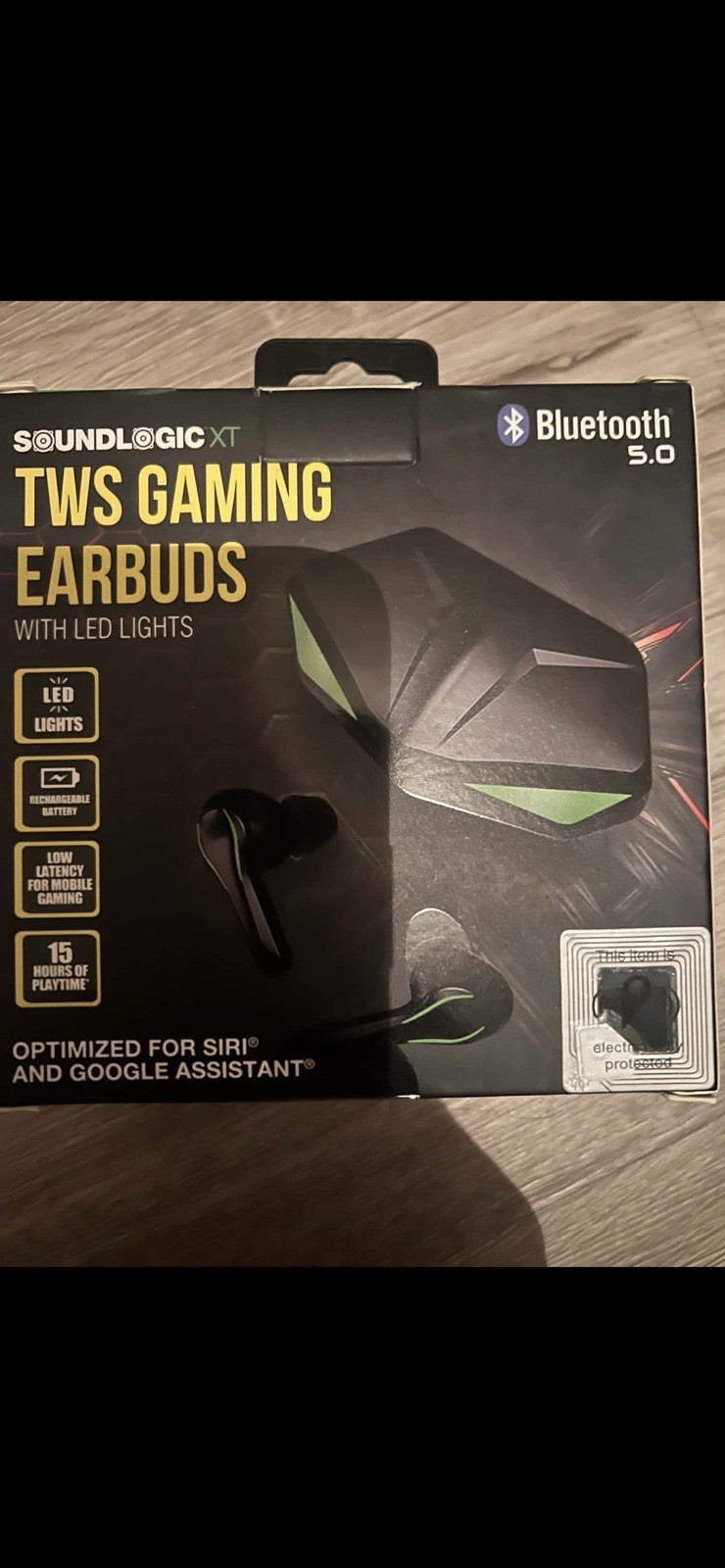 Soundlogic XT TWS Gaming Earbuds Bluetooth LED Lights Low Latency Gaming