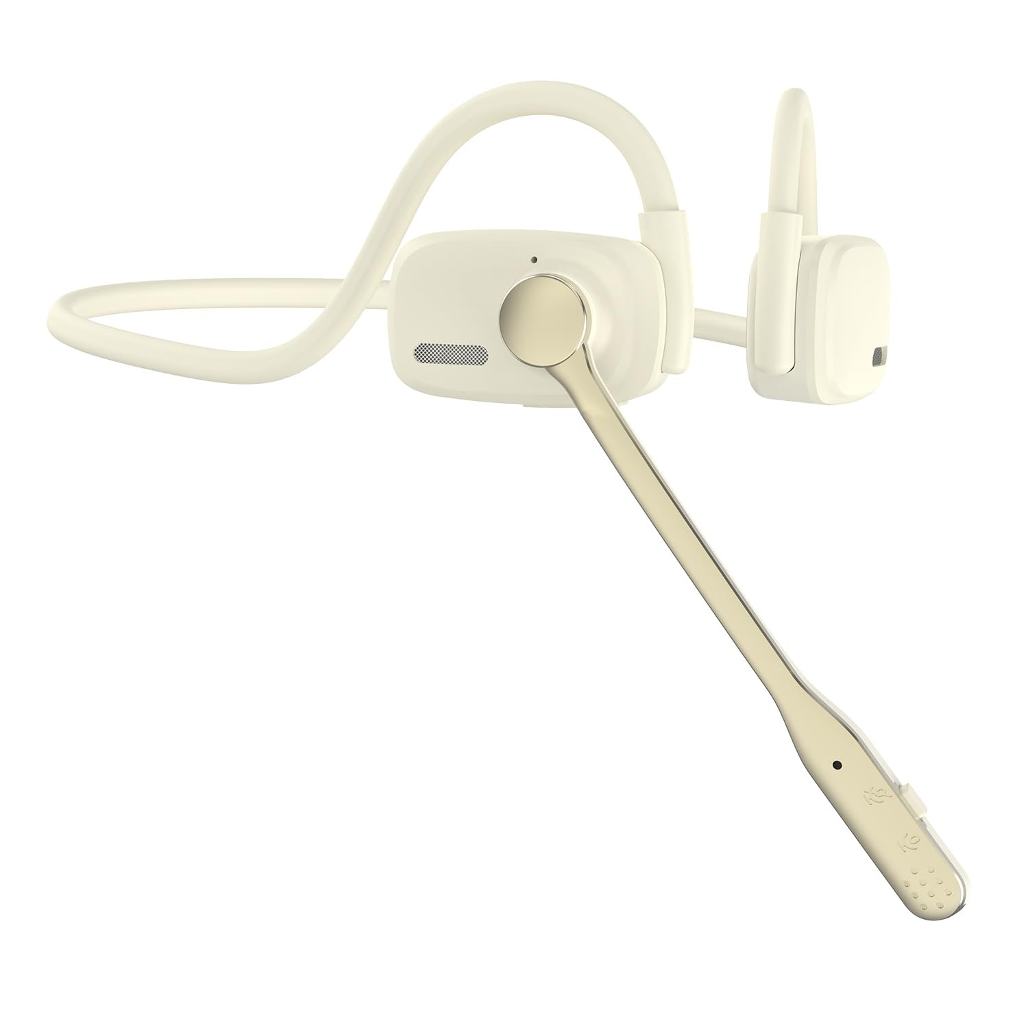 Bluetooth Headphones, V5.4 Wireless 5.5*5.1*1.6inch, Beige