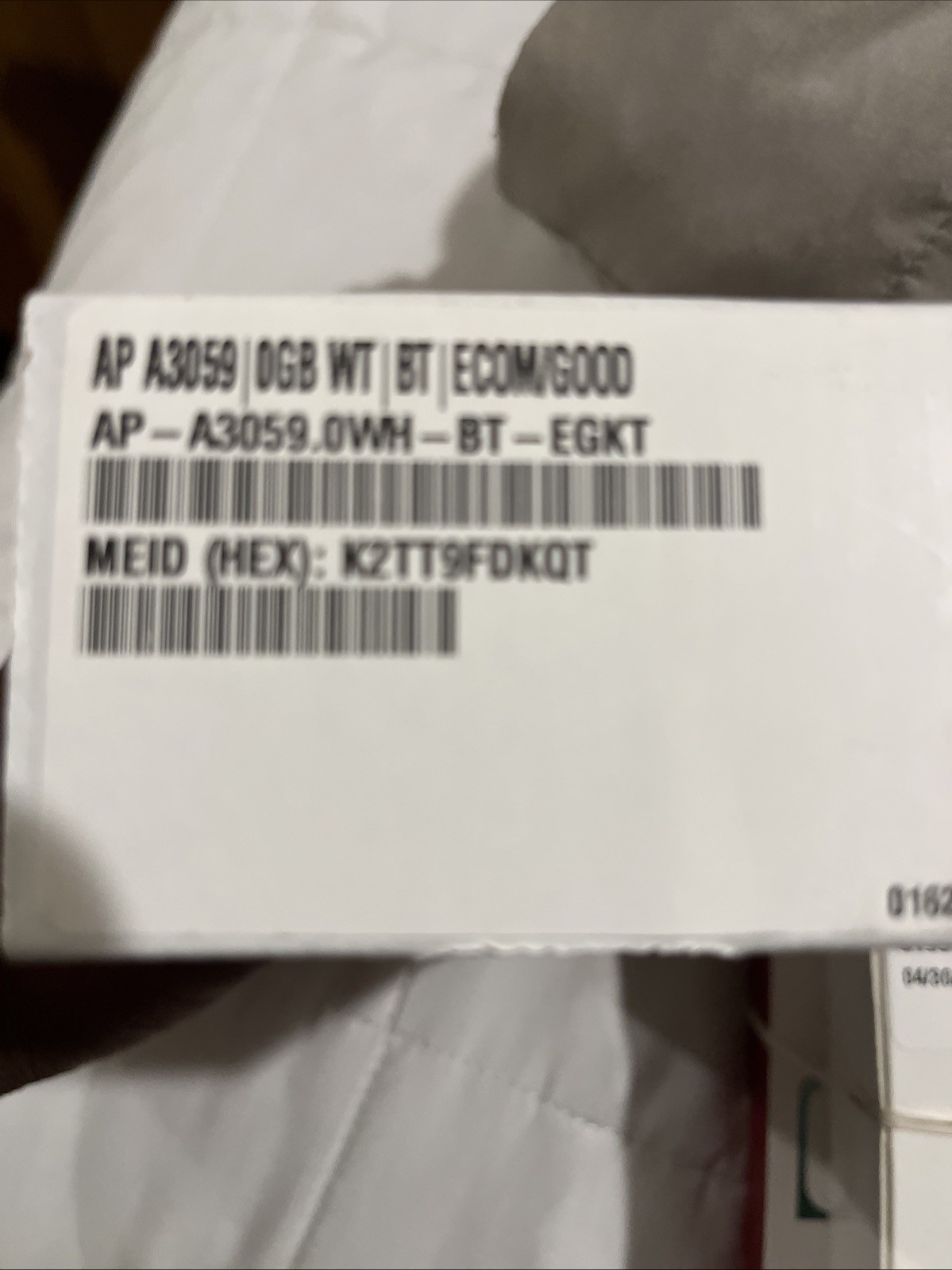 Apple AirPods 4th Gen Complete Set White, A3058/A3059/A3053