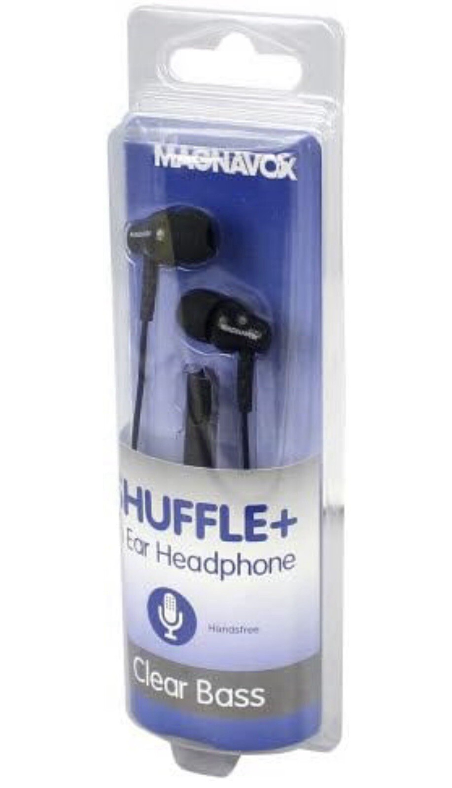 10-Pieces Magnavox Shuffle In Ears Headphones Clear Bass Wired With Mic