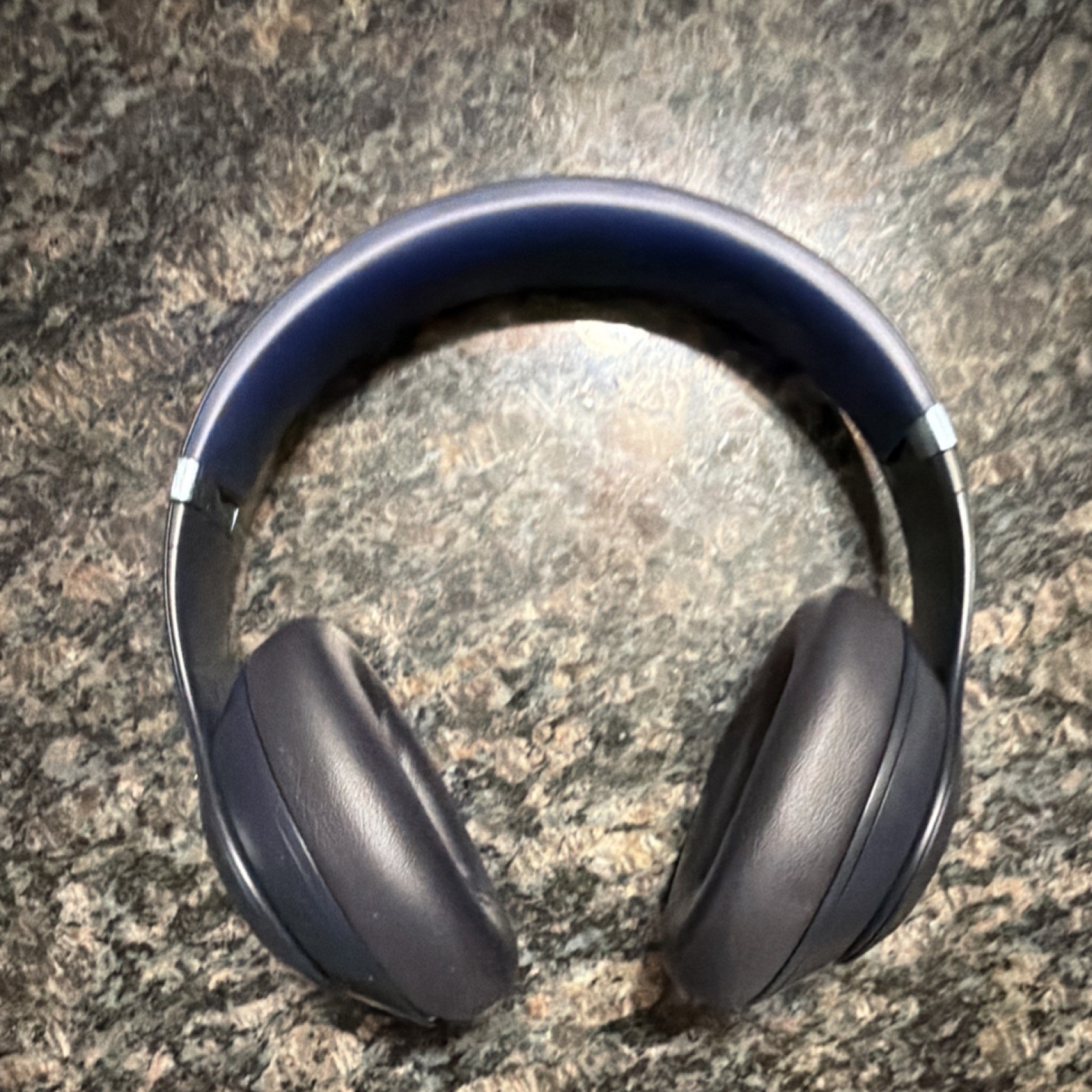 Beats by Dr. Dre Studio Pro Bluetooth Over-Ear Headphones Dark Blue Black Used