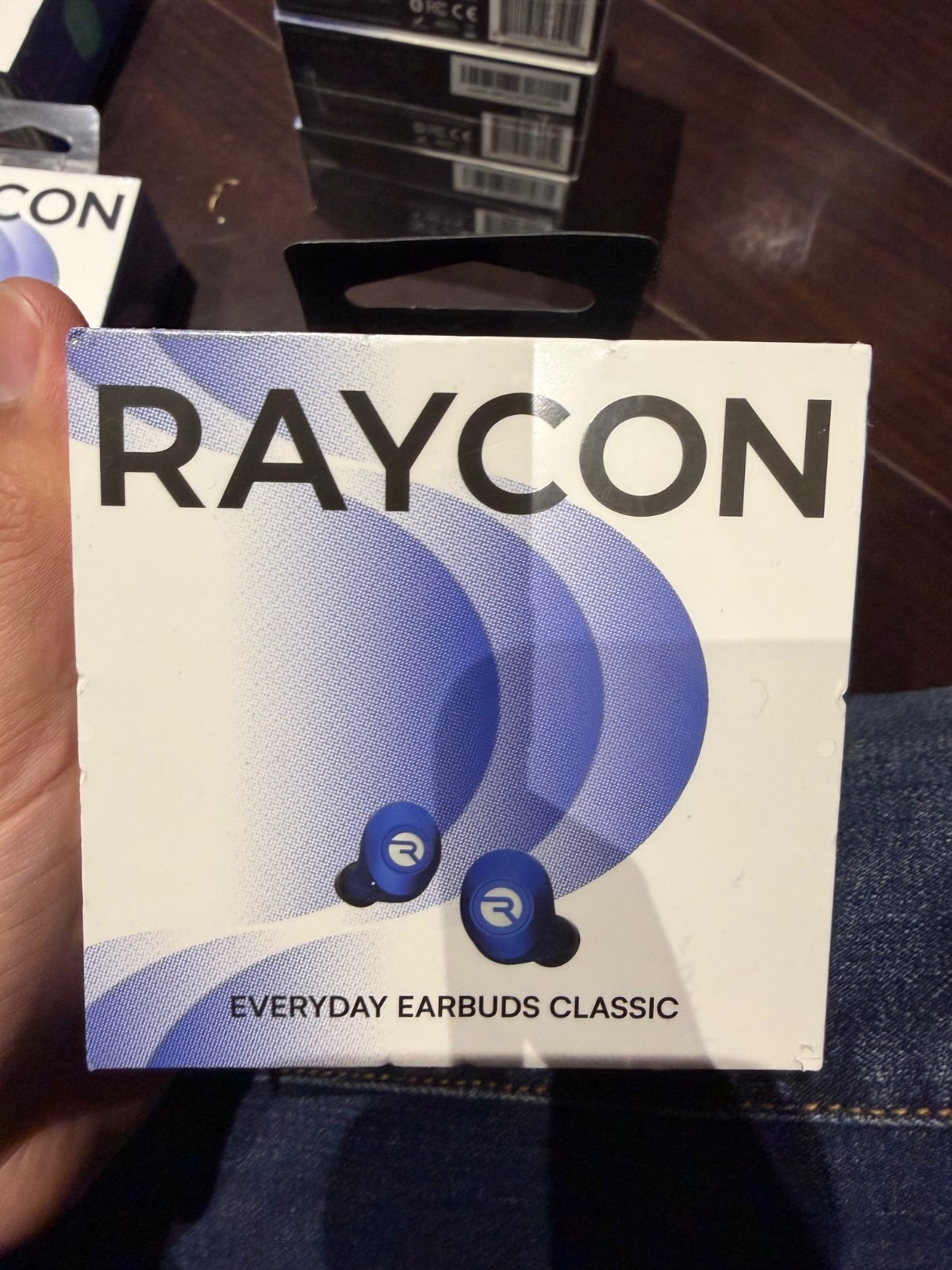 Raycon Everyday Earbuds Classic Bluetooth Wireless with Microphone – Blue