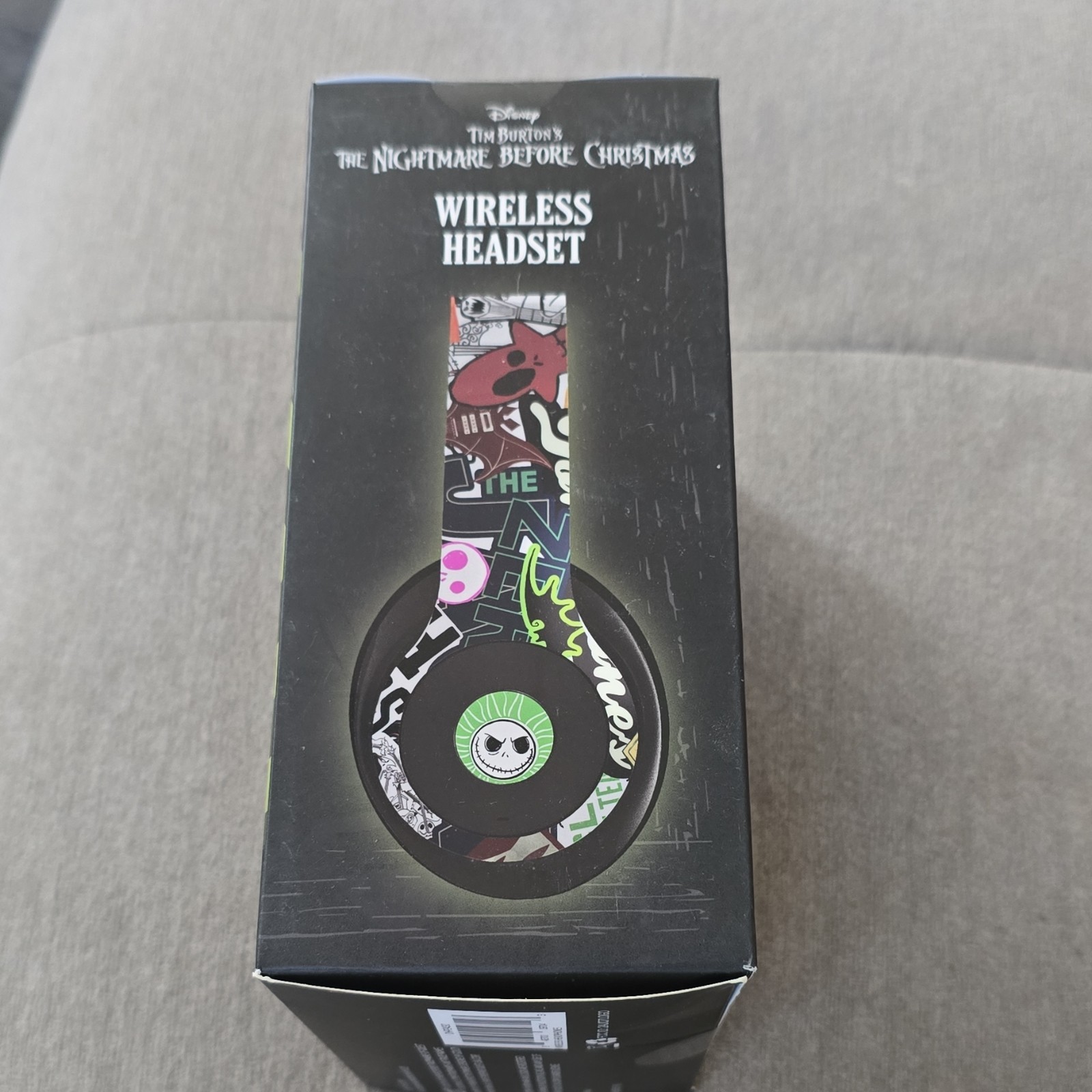 Disney Nightmare Before Christmas Bluetooth Over-Ear Headset Mic