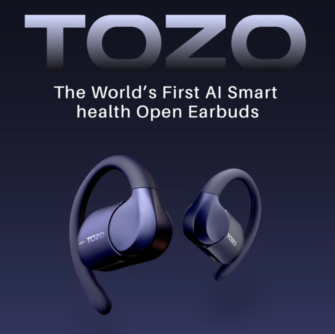 TOZO X2 Pro AI Smart Health Open Ear Headphones