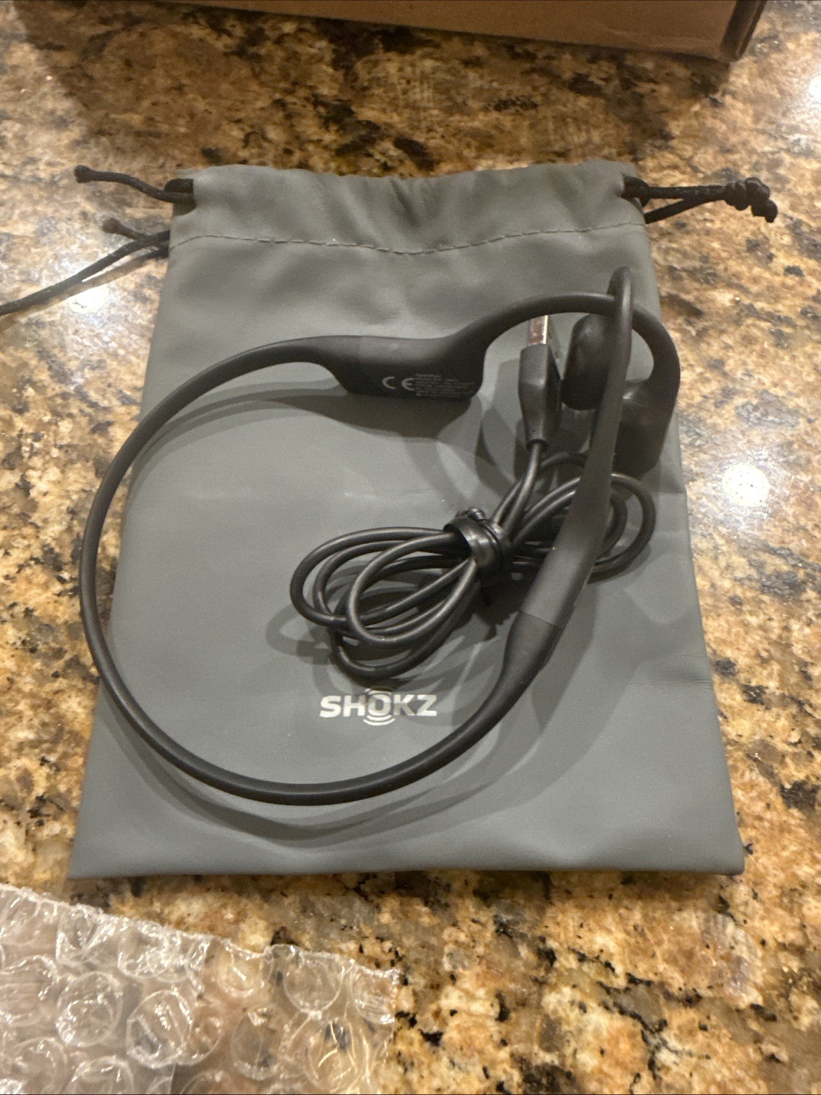 AfterShokz S803 In-Ear Bluetooth Headphones – Black/with Pouch
