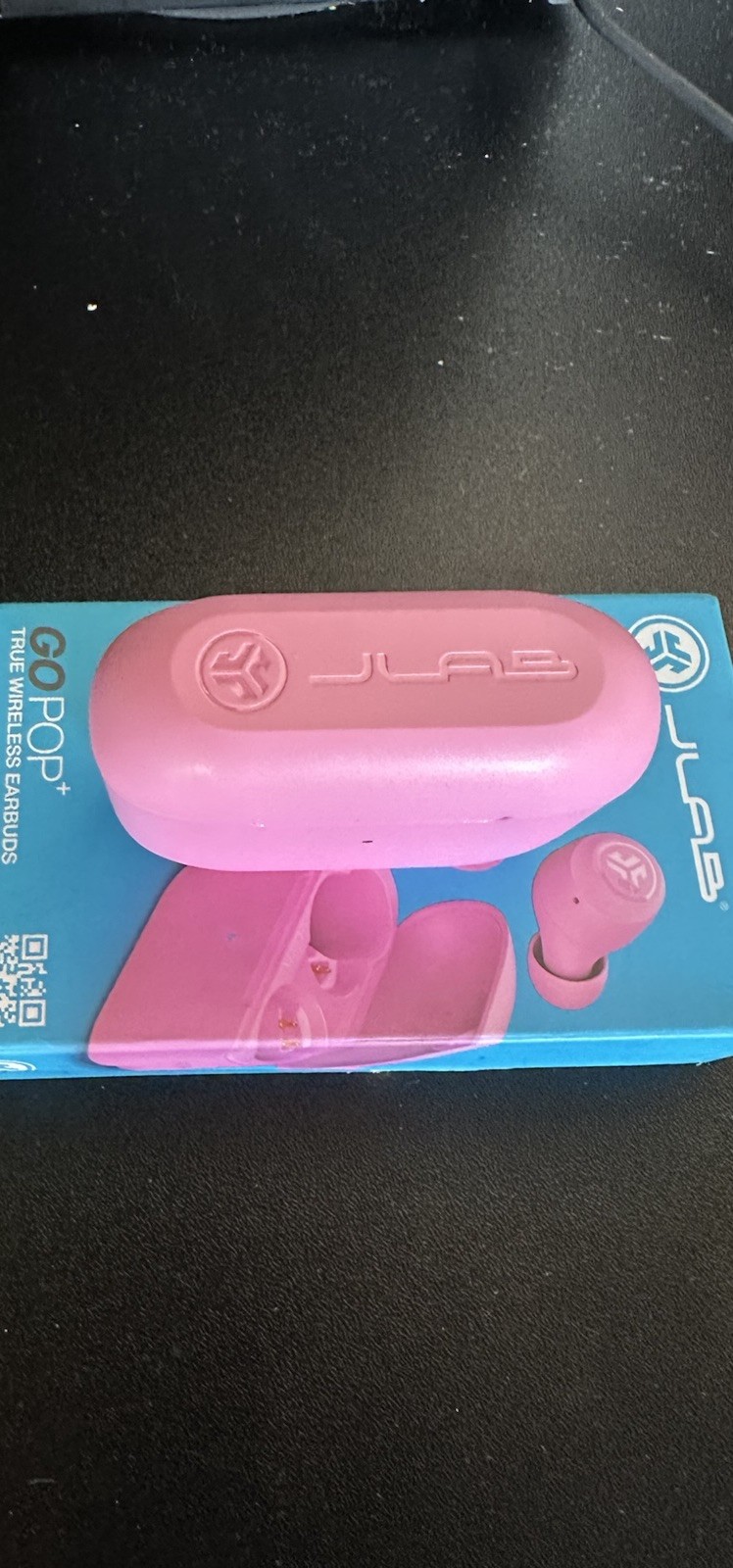 JLAB GOPOP+ TRUE WIRELESS EARBUDS BUBBLEGUM PINK 35+ HOURS PLAYTIME*