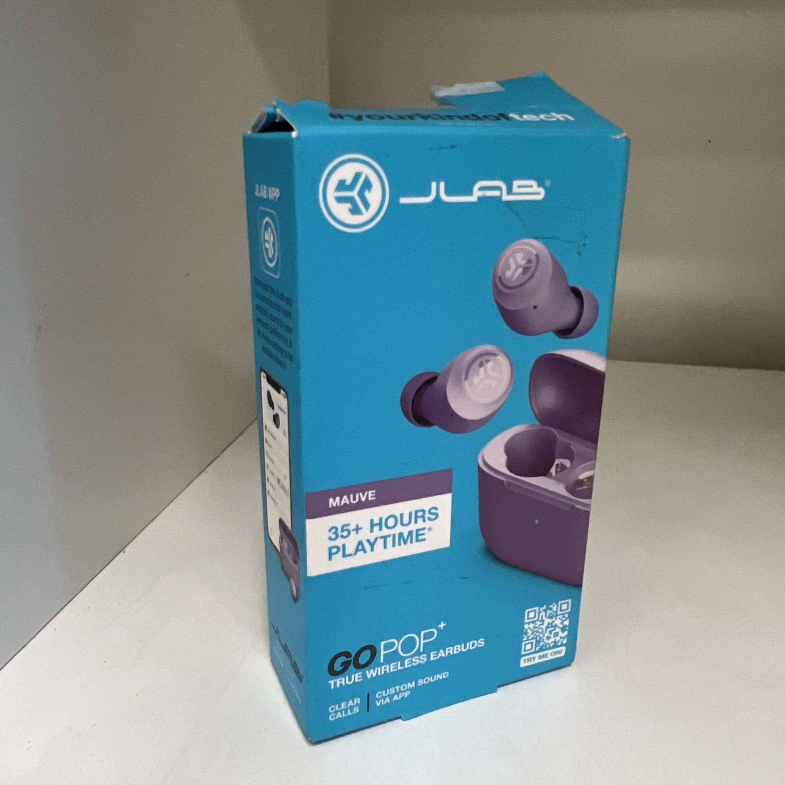 JLab – GO Air POP True Wireless In-Ear Headphones – Mauve